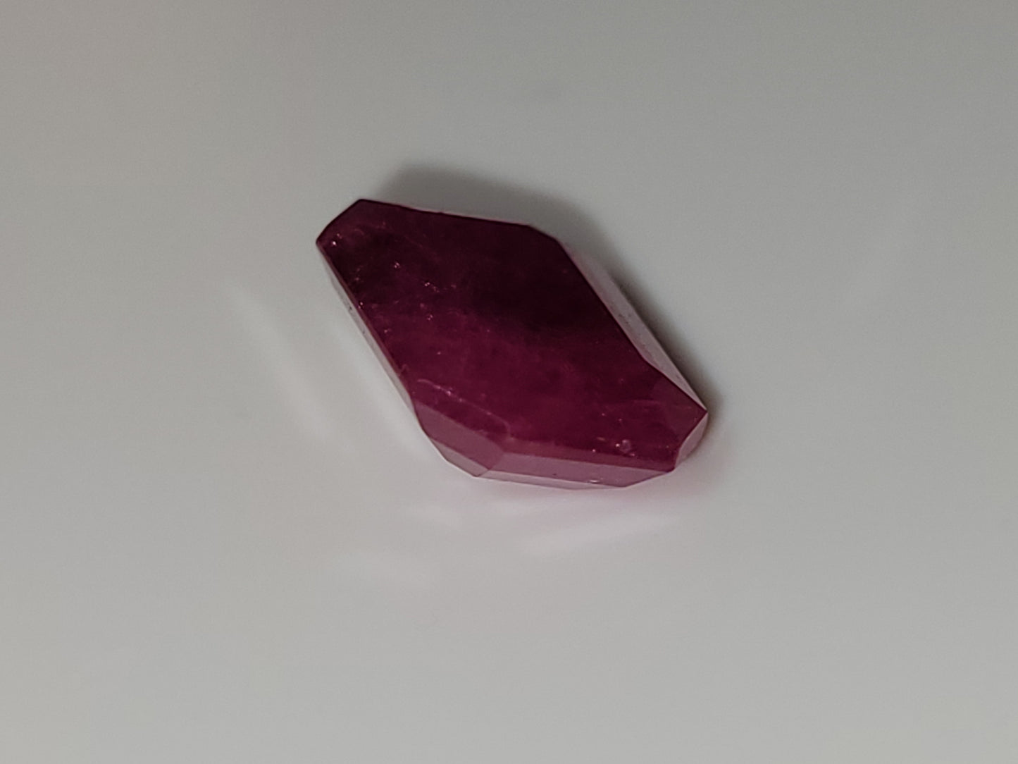 3.335 Ct. Emerald-Cut Mozambique Ruby