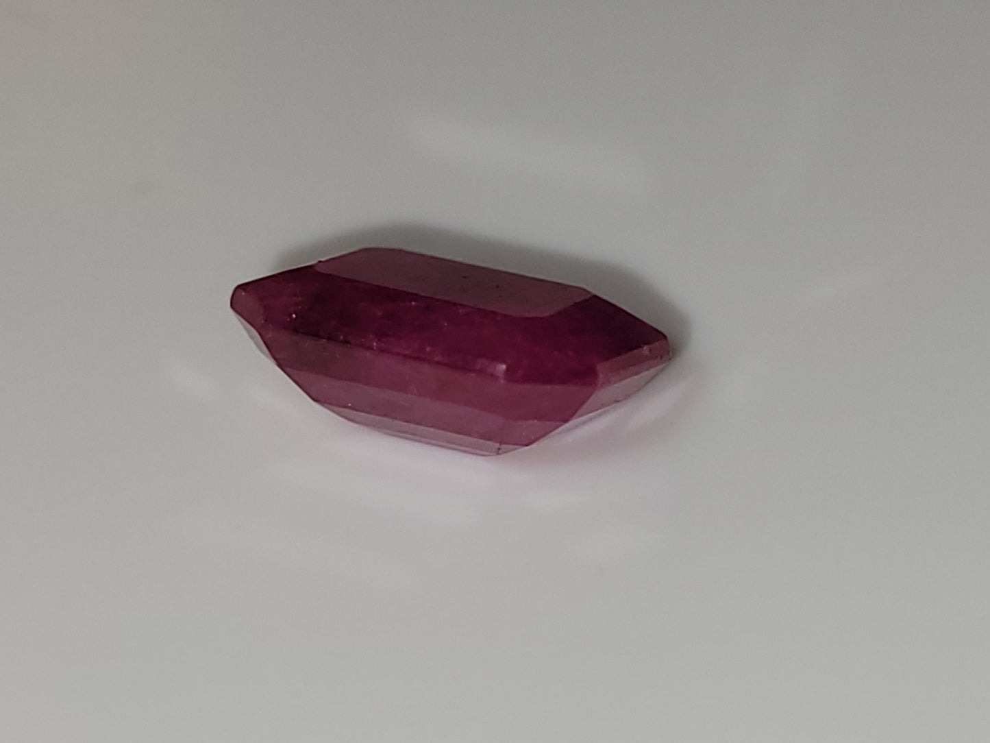 3.335 Ct. Emerald-Cut Mozambique Ruby