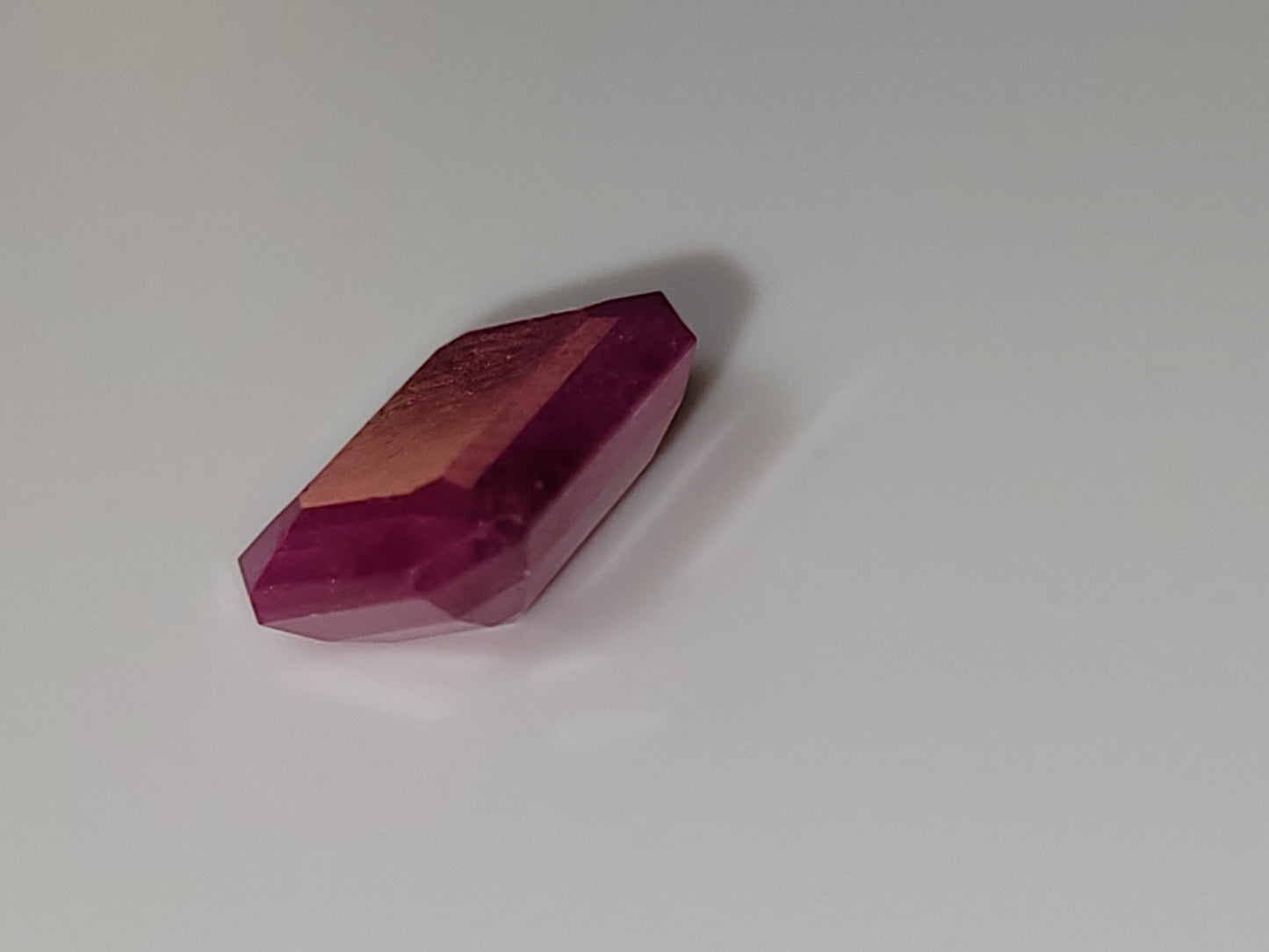 3.335 Ct. Emerald-Cut Mozambique Ruby