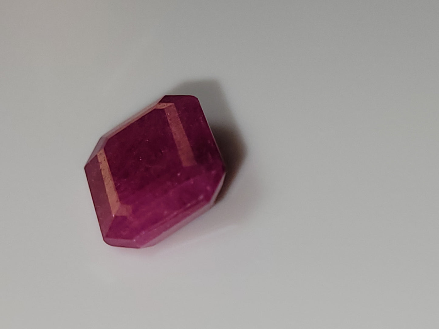 3.335 Ct. Emerald-Cut Mozambique Ruby