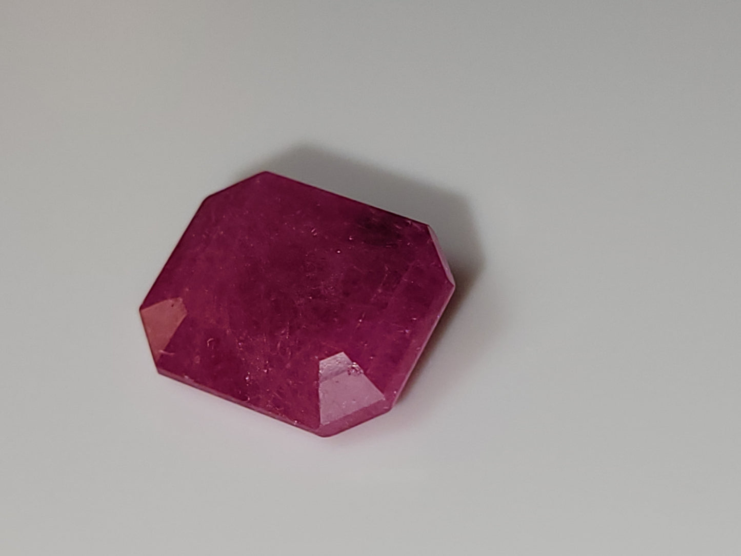 3.335 Ct. Emerald-Cut Mozambique Ruby