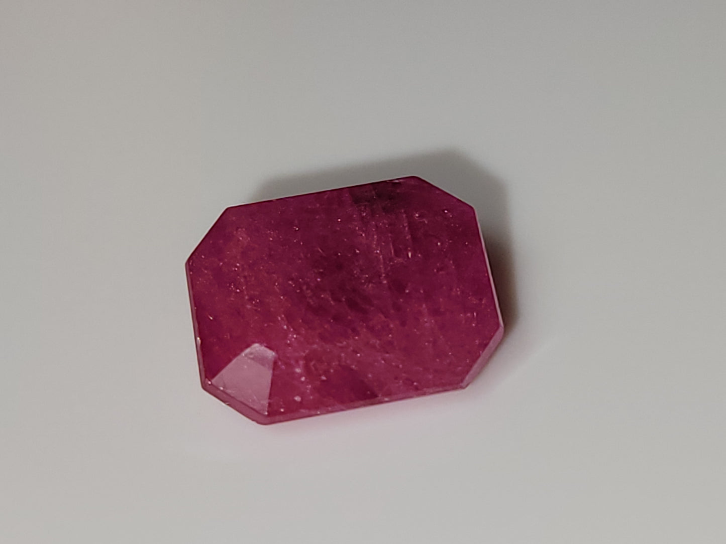 3.335 Ct. Emerald-Cut Mozambique Ruby