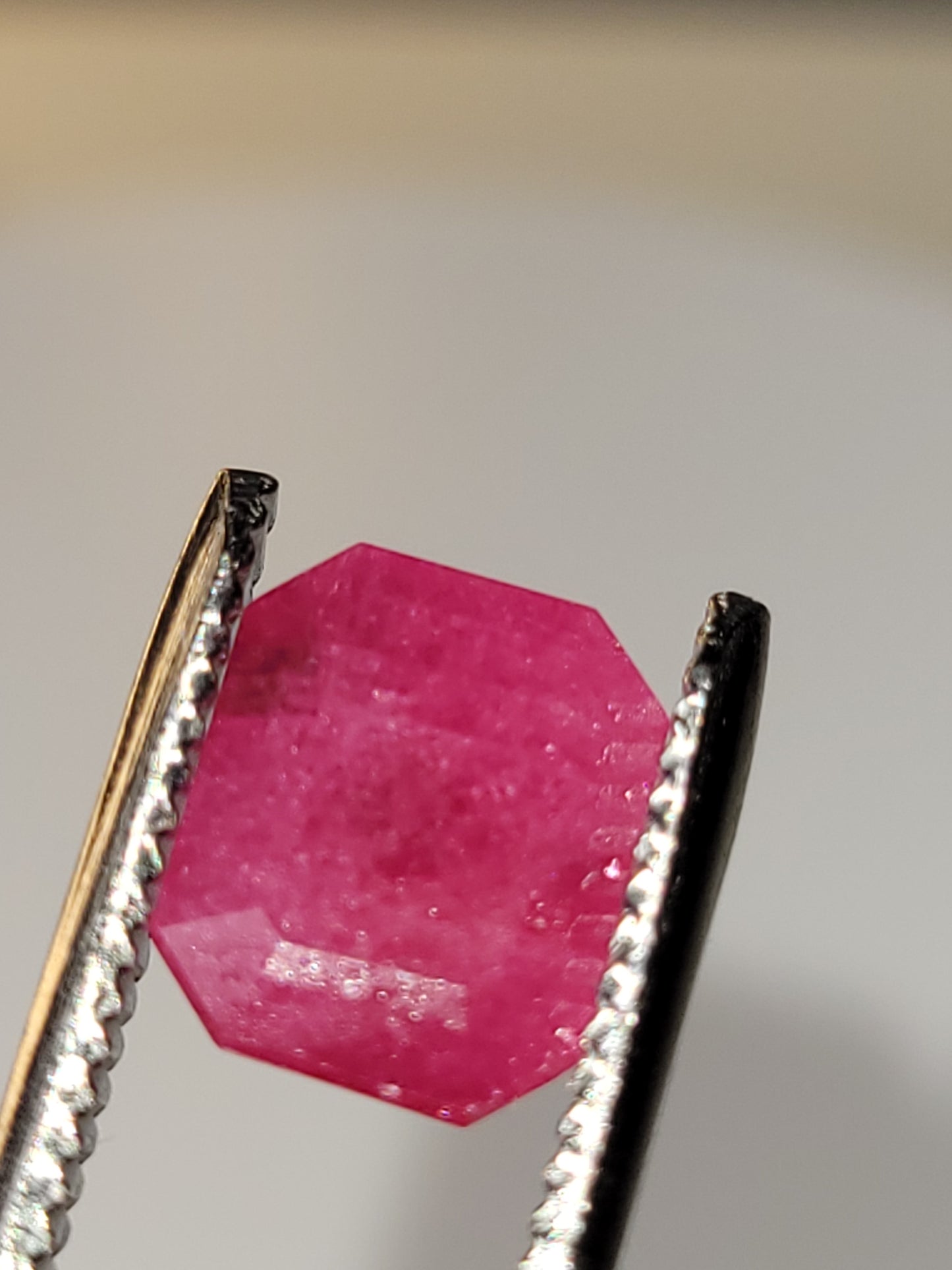 3.335 Ct. Emerald-Cut Mozambique Ruby