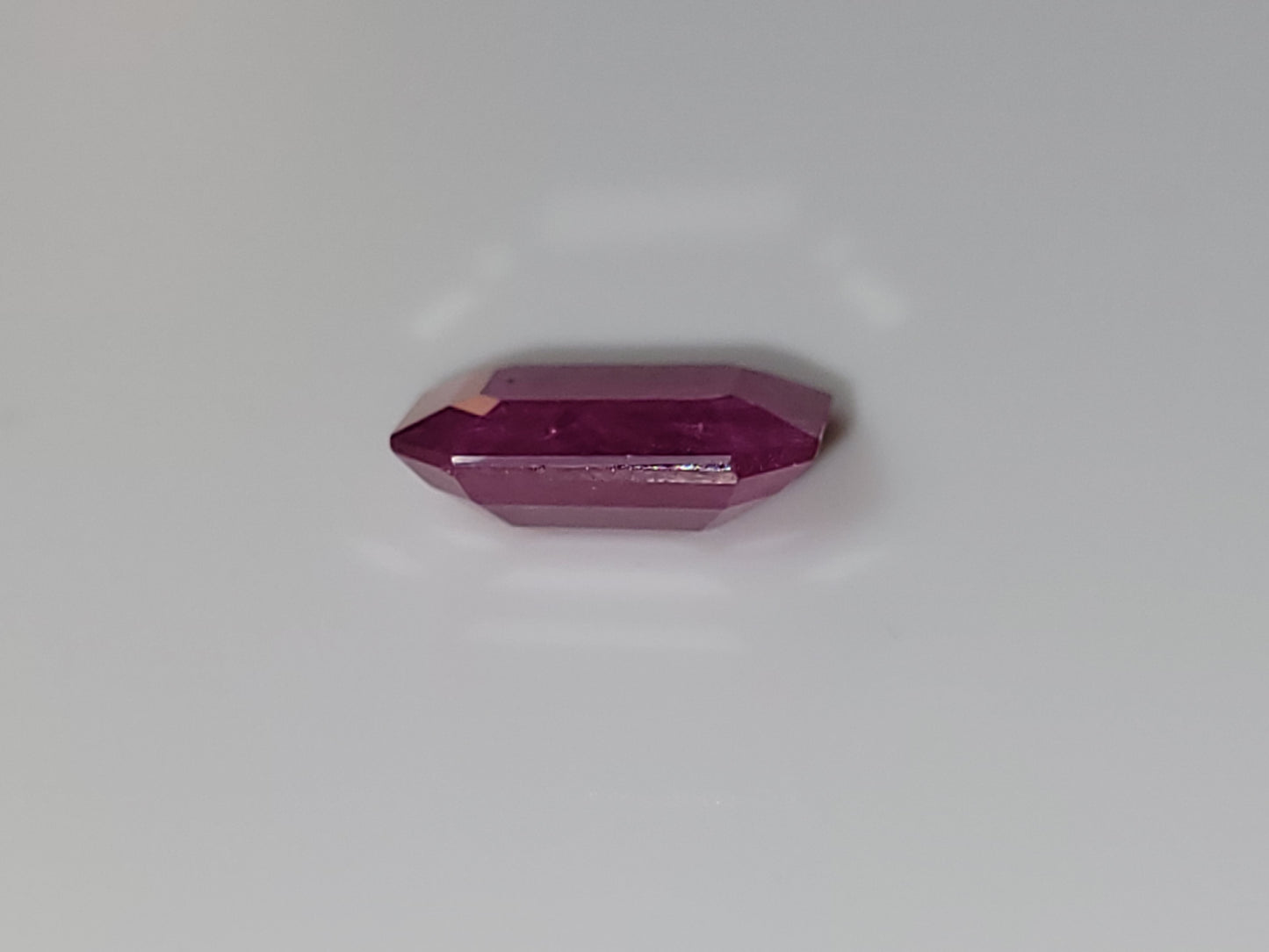 2.93 Ct. Emerald-Cut Mozambique Ruby