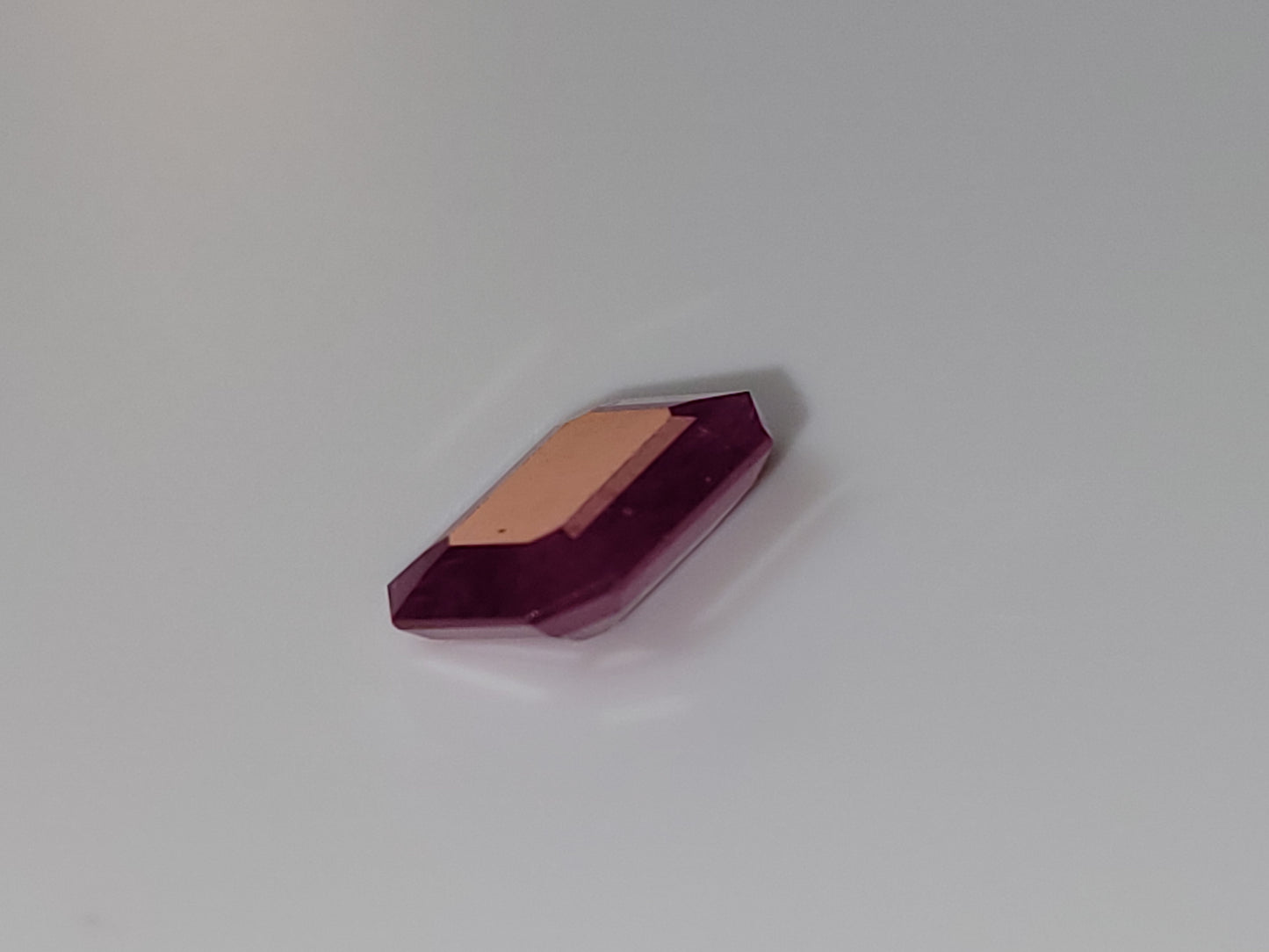 2.93 Ct. Emerald-Cut Mozambique Ruby