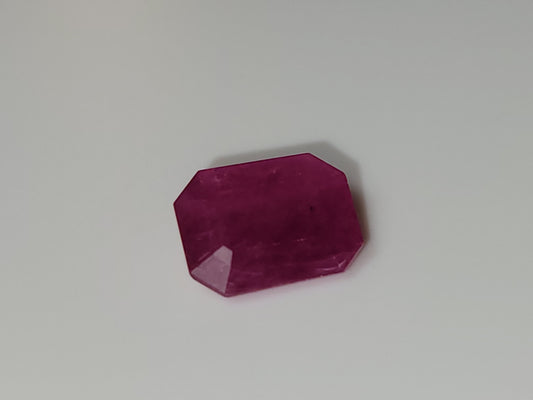 2.93 Ct. Emerald-Cut Mozambique Ruby