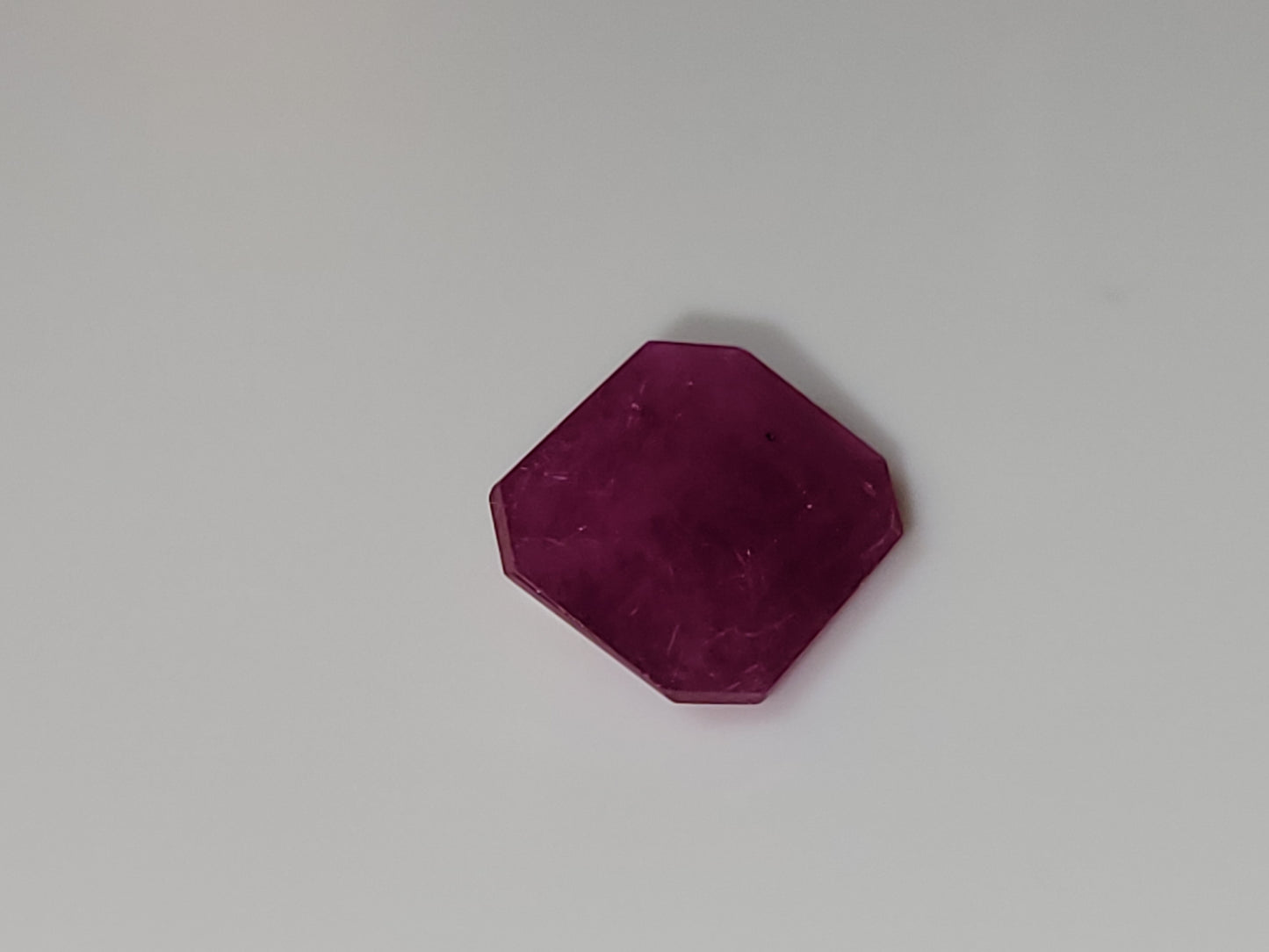 2.93 Ct. Emerald-Cut Mozambique Ruby