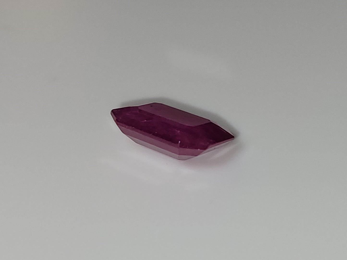 2.93 Ct. Emerald-Cut Mozambique Ruby