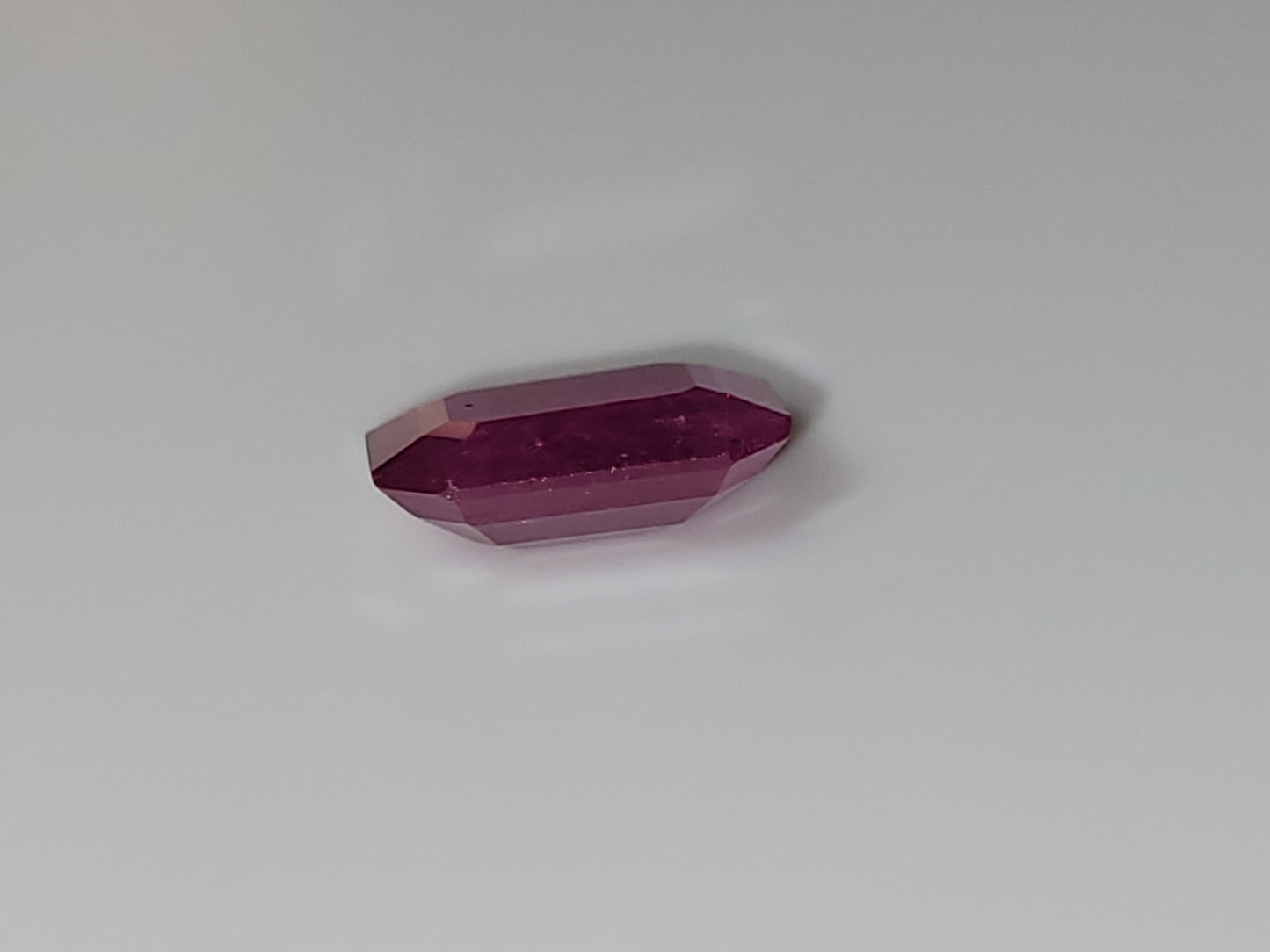 2.93 Ct. Emerald-Cut Mozambique Ruby