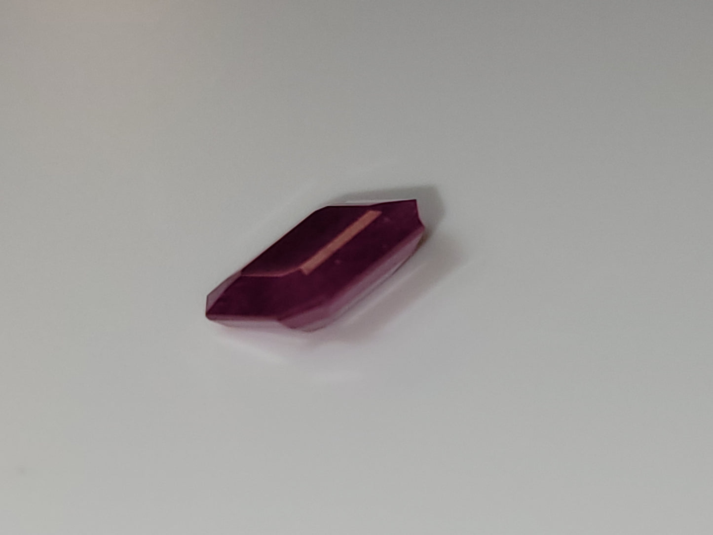 2.93 Ct. Emerald-Cut Mozambique Ruby