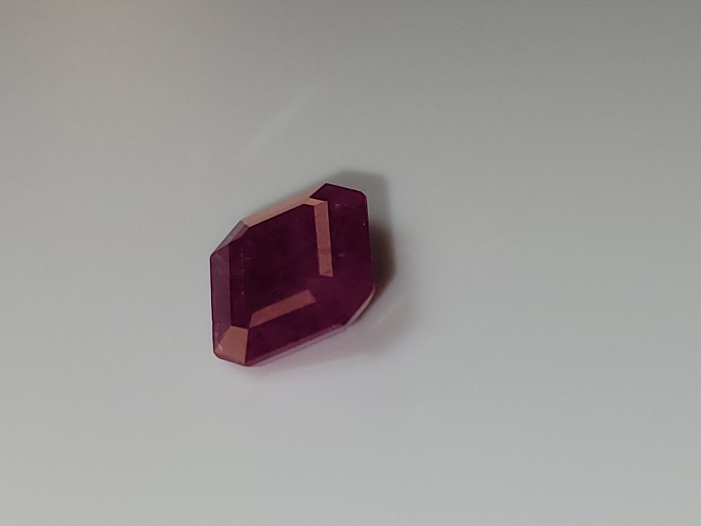 2.93 Ct. Emerald-Cut Mozambique Ruby