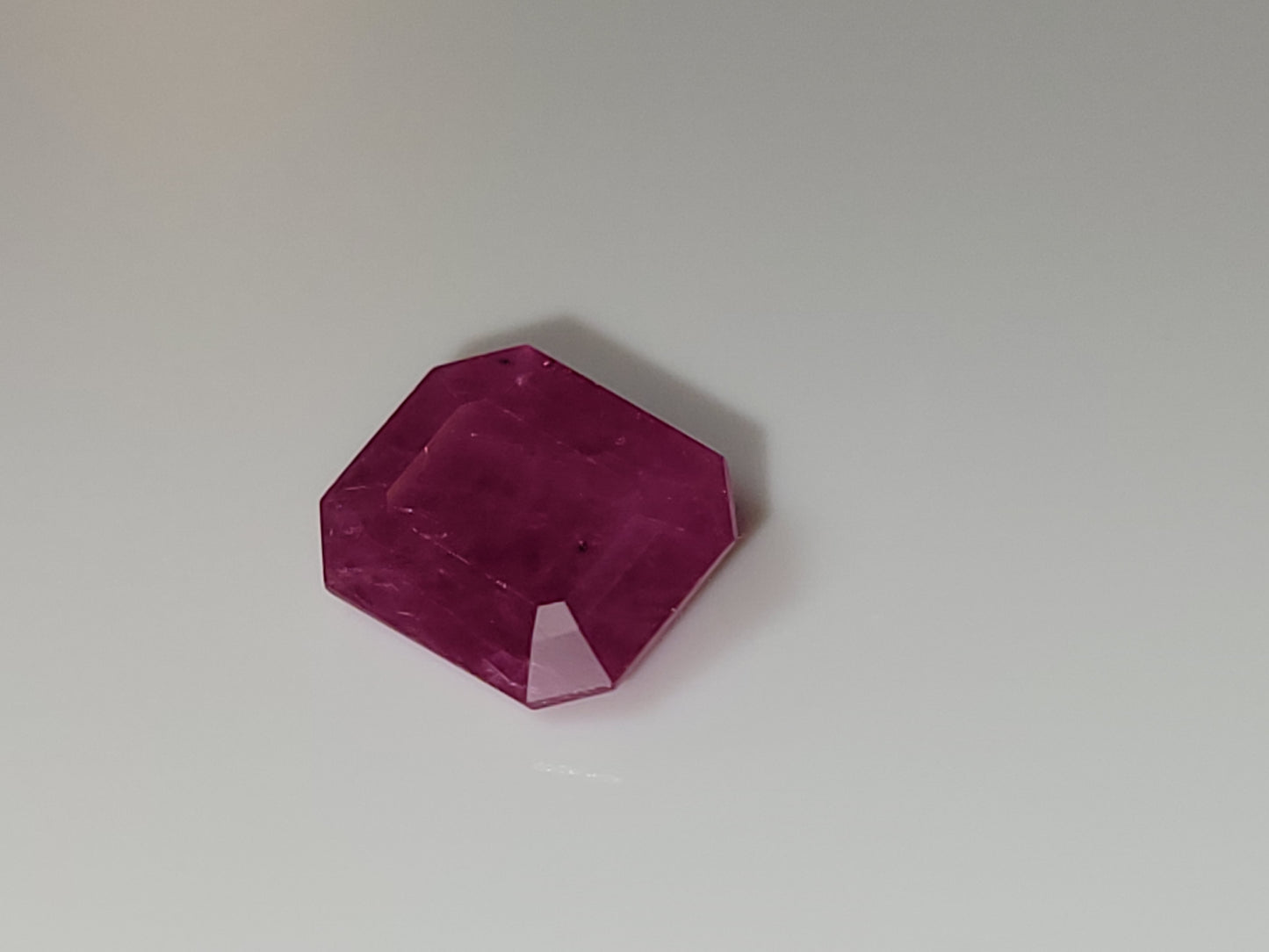 2.93 Ct. Emerald-Cut Mozambique Ruby