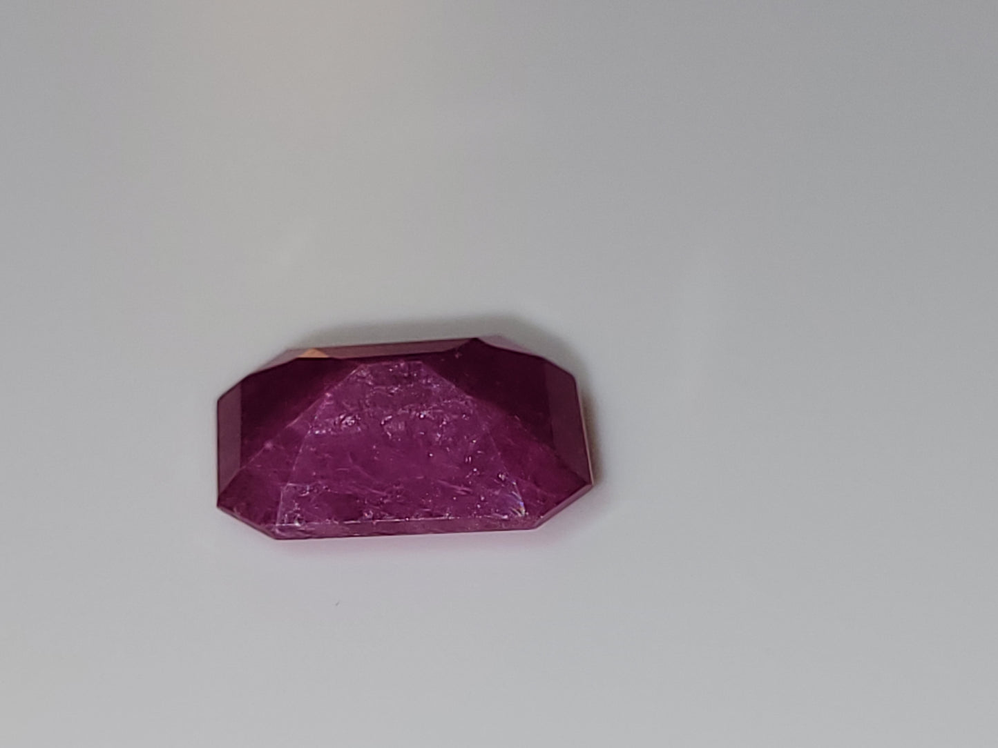 2.93 Ct. Emerald-Cut Mozambique Ruby