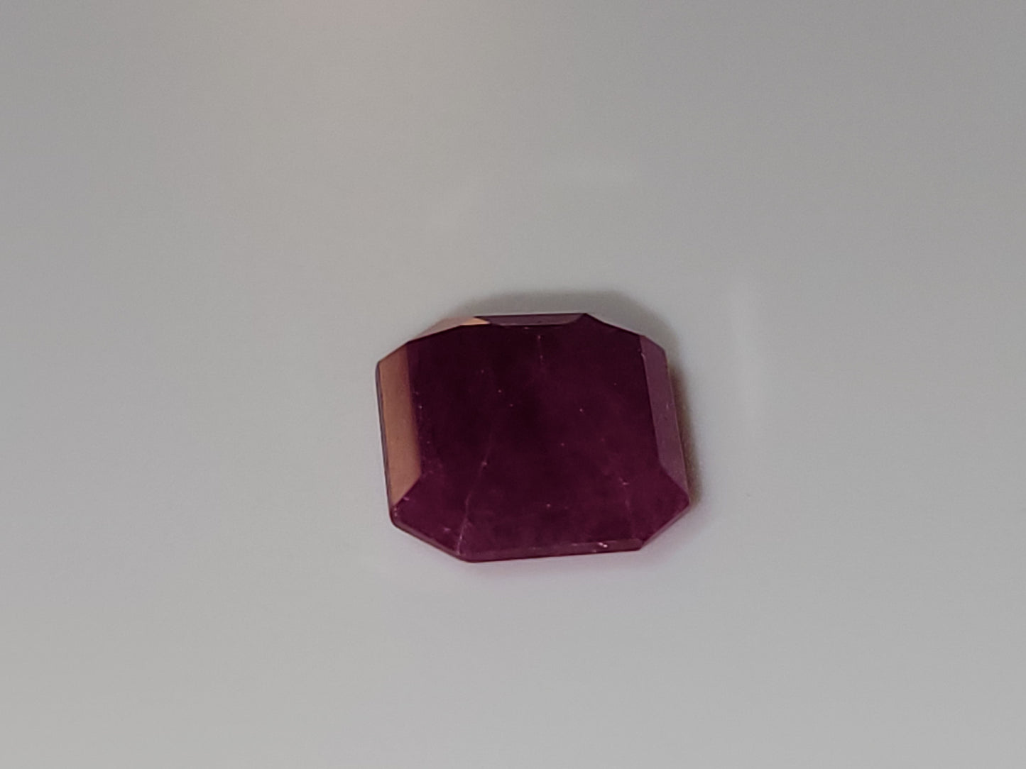 2.93 Ct. Emerald-Cut Mozambique Ruby