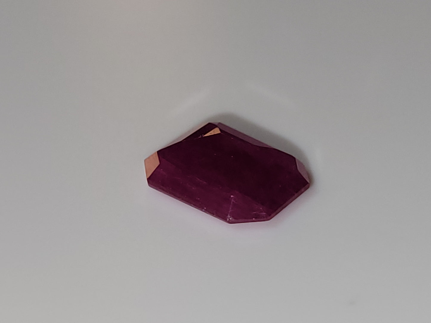 2.93 Ct. Emerald-Cut Mozambique Ruby