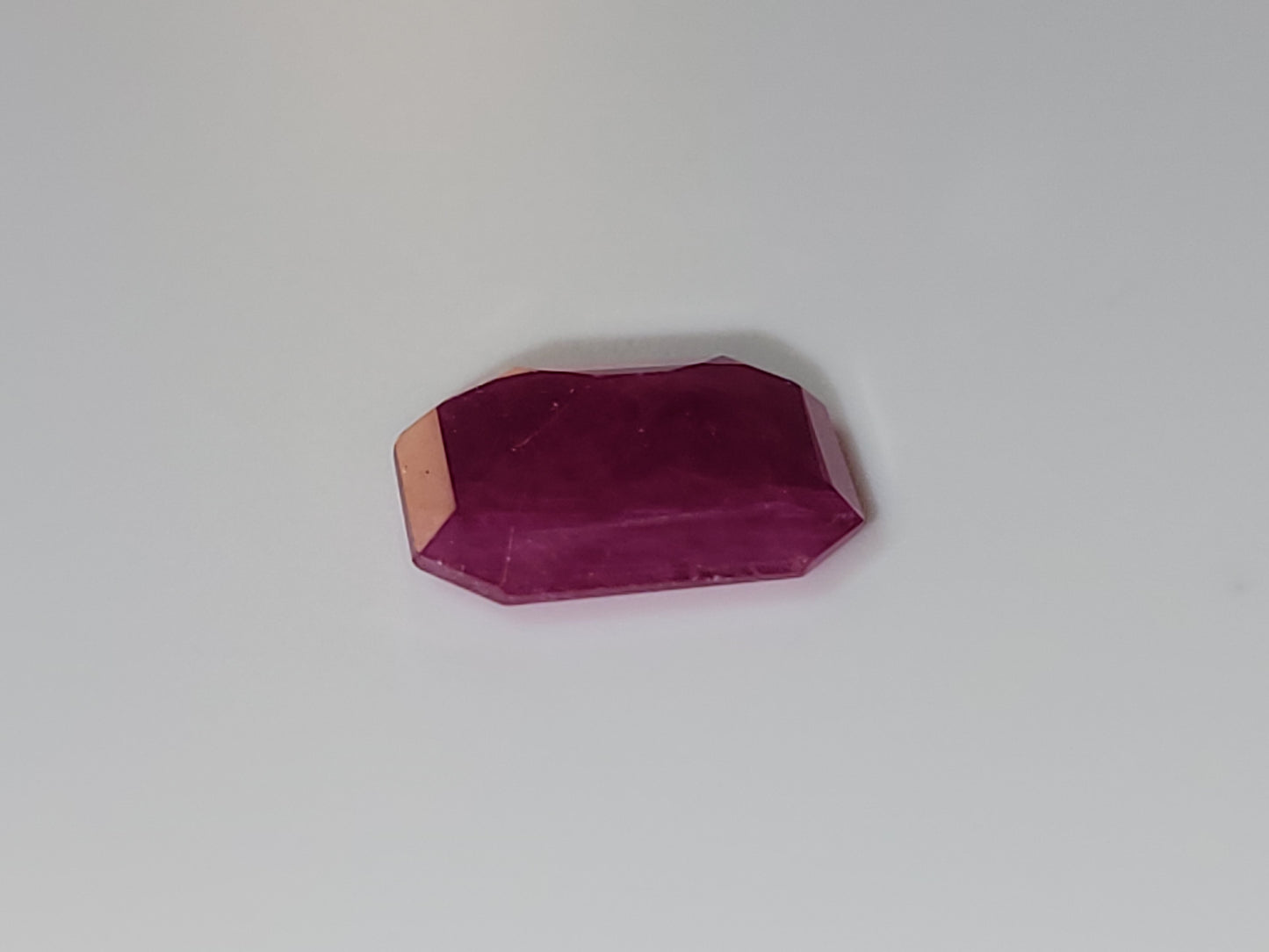 2.93 Ct. Emerald-Cut Mozambique Ruby