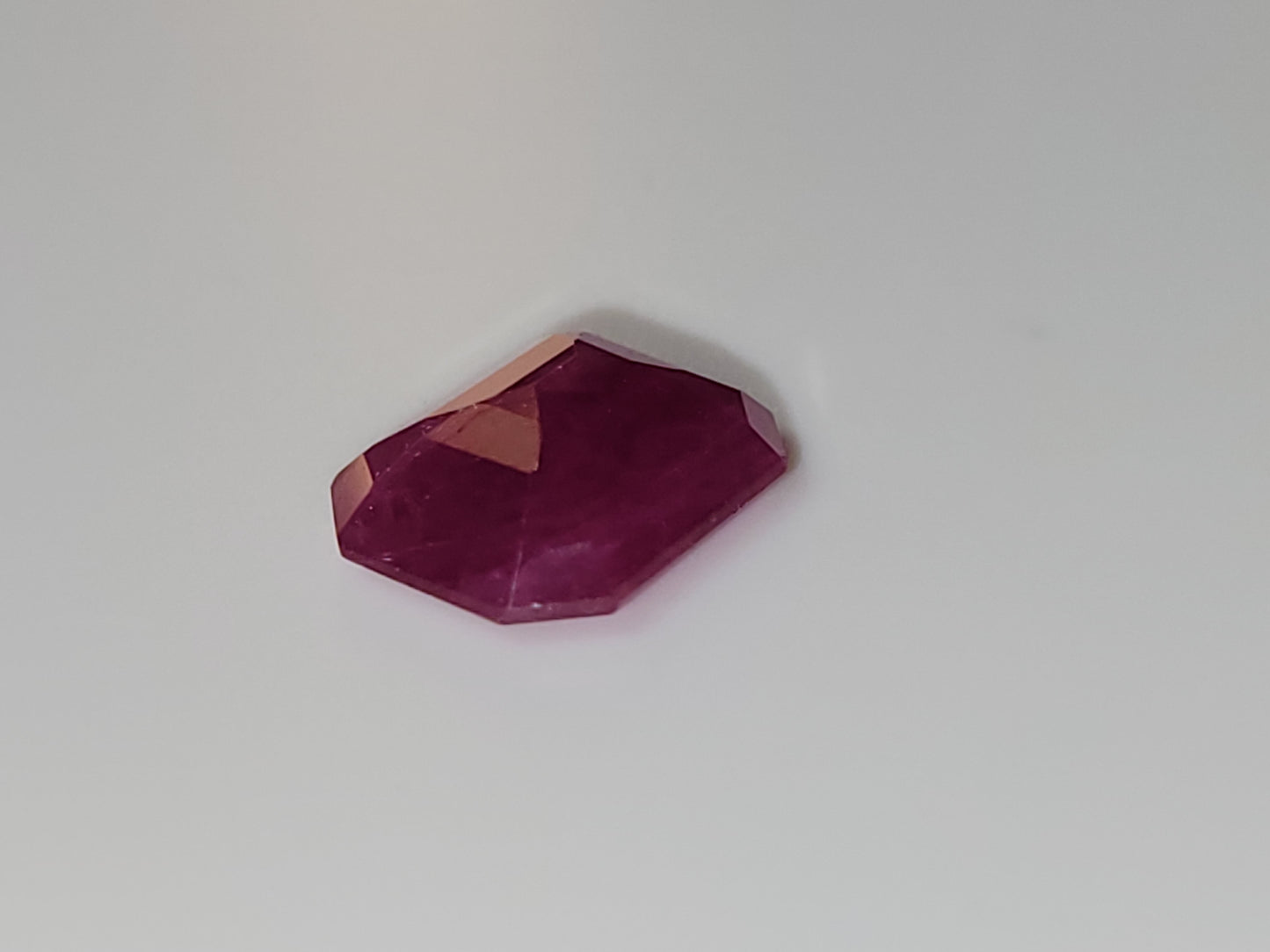 2.93 Ct. Emerald-Cut Mozambique Ruby