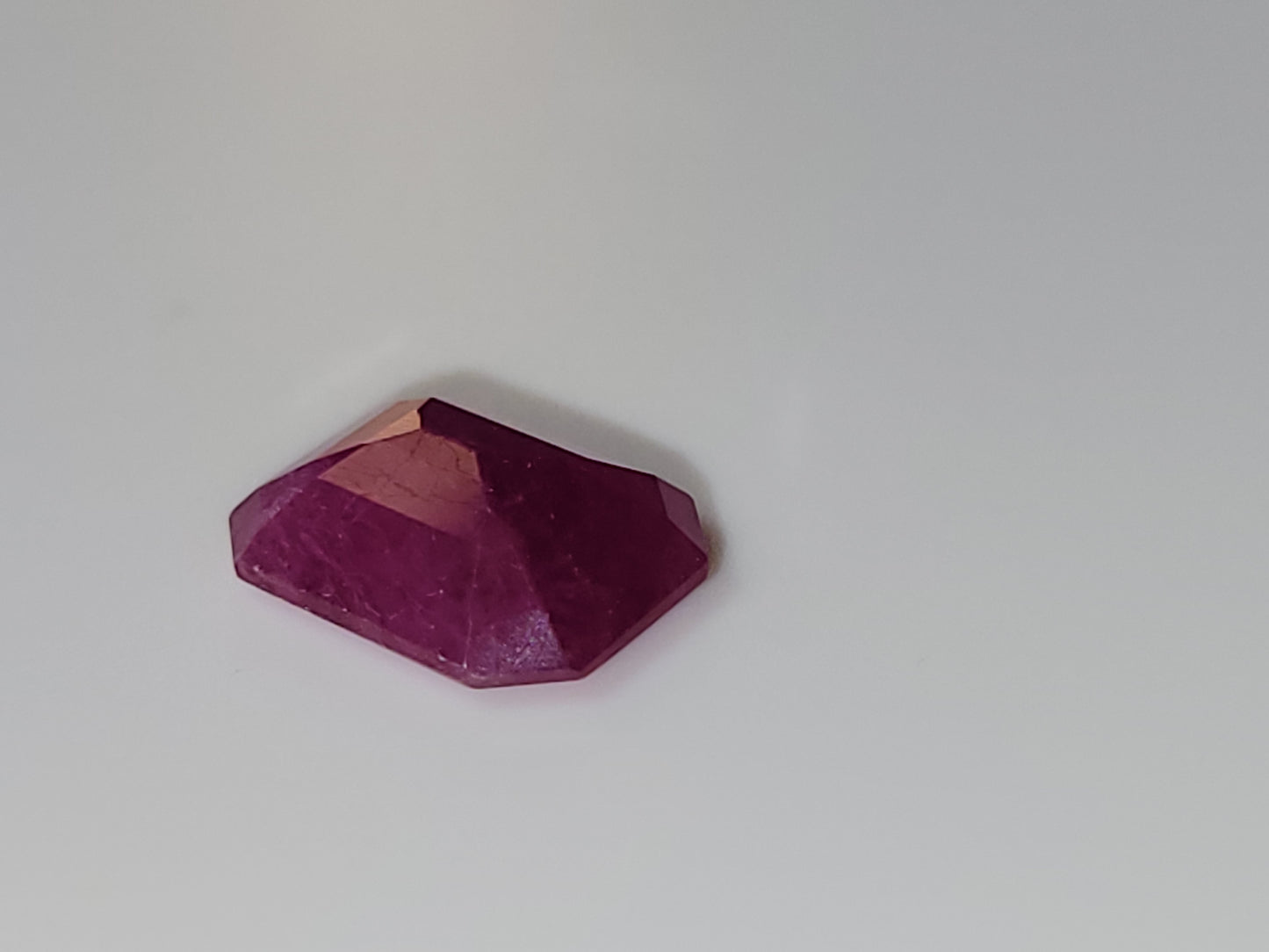 2.93 Ct. Emerald-Cut Mozambique Ruby