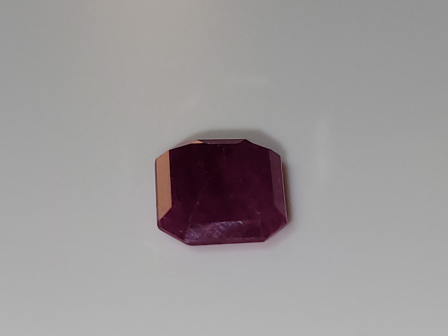 2.93 Ct. Emerald-Cut Mozambique Ruby