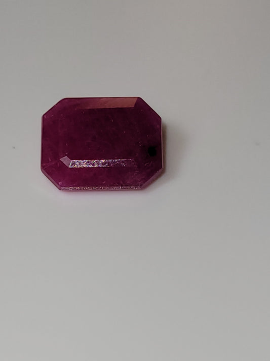 4.91 Ct. Emerald-Cut Mozambique Ruby