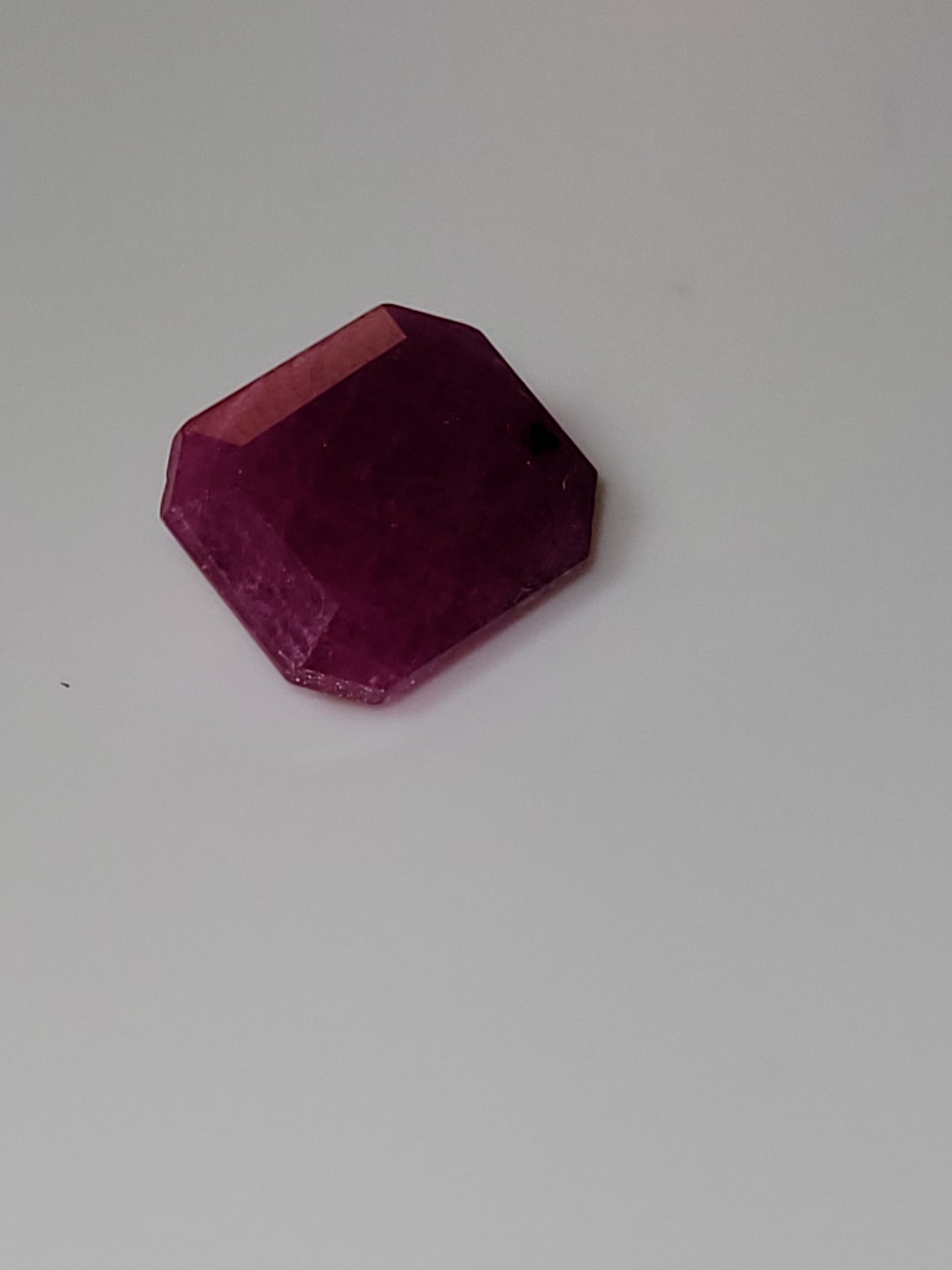 4.91 Ct. Emerald-Cut Mozambique Ruby