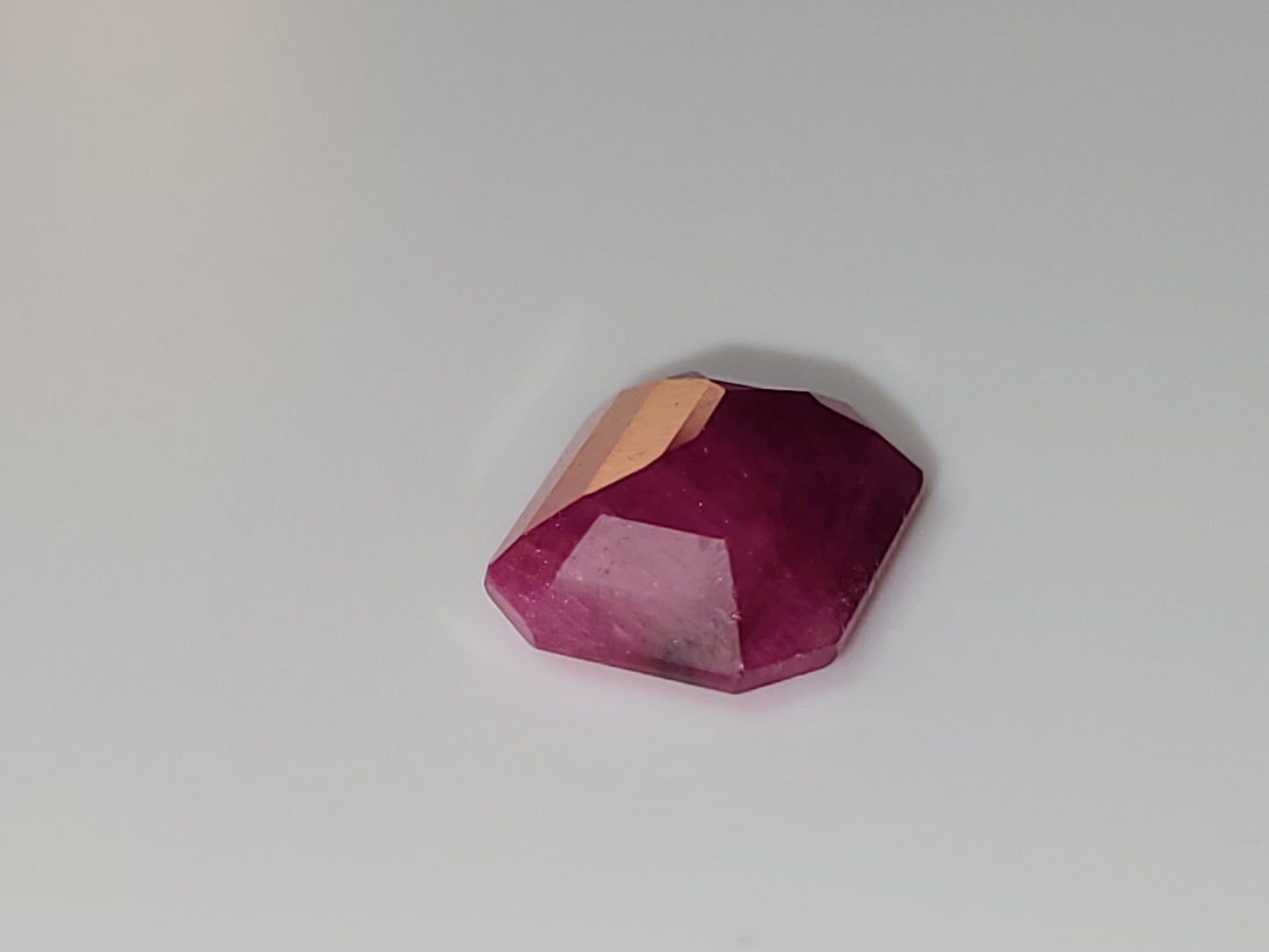 4.91 Ct. Emerald-Cut Mozambique Ruby