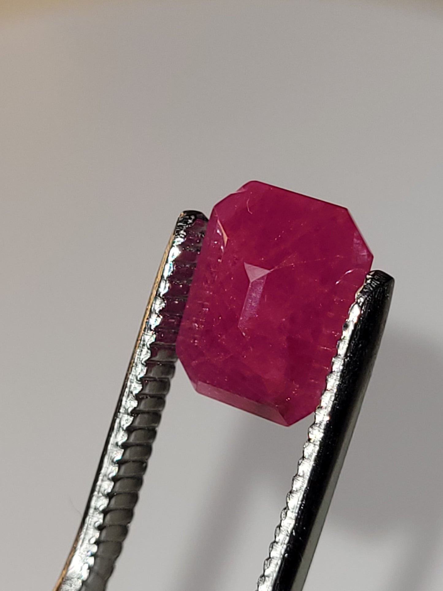 4.91 Ct. Emerald-Cut Mozambique Ruby