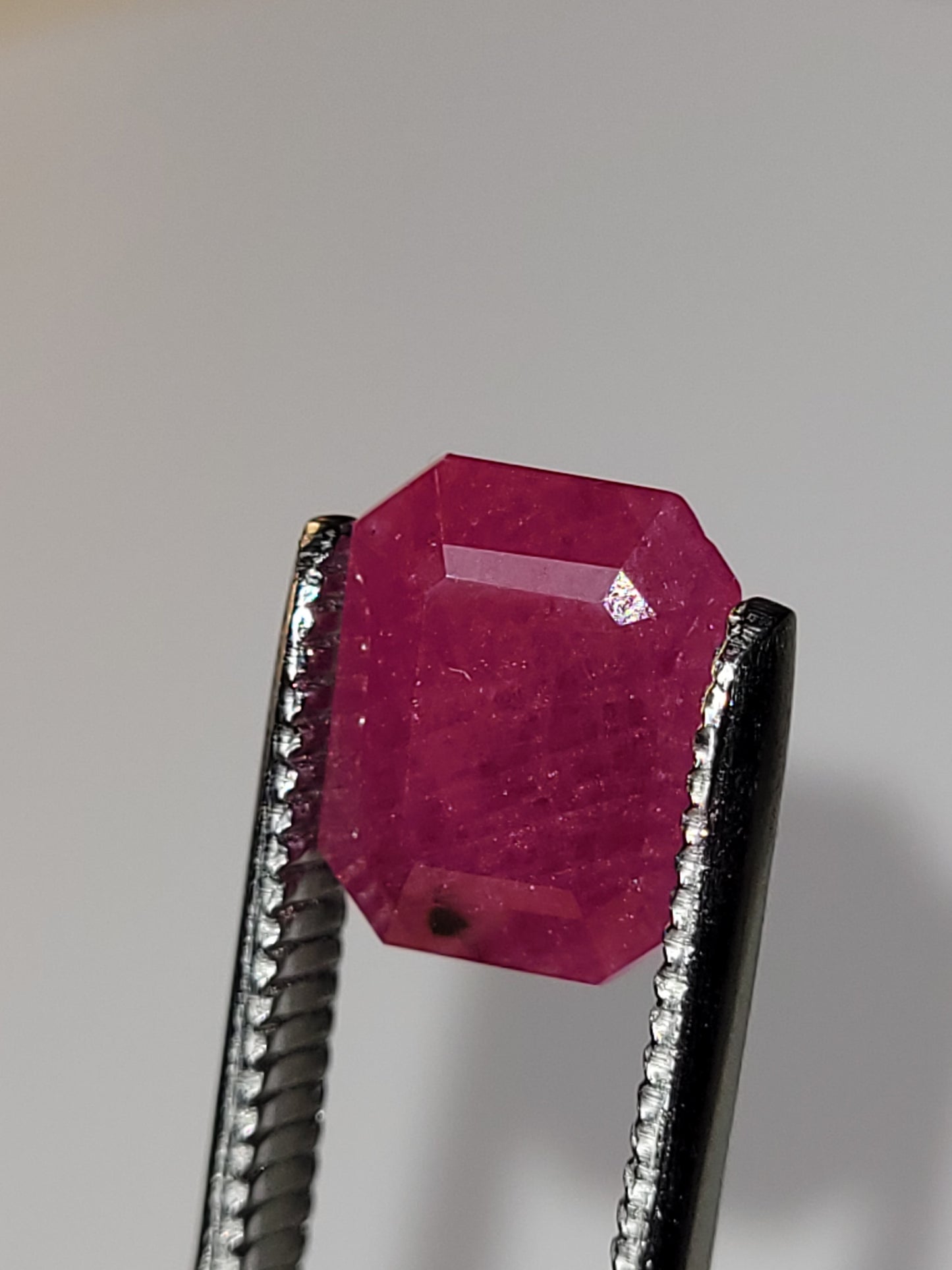 4.91 Ct. Emerald-Cut Mozambique Ruby