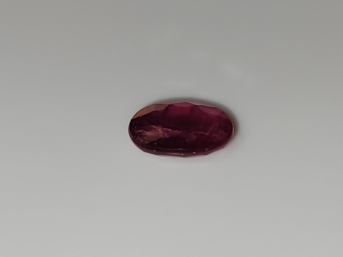 0.88 Ct. Oval-Cut Mozambique Ruby