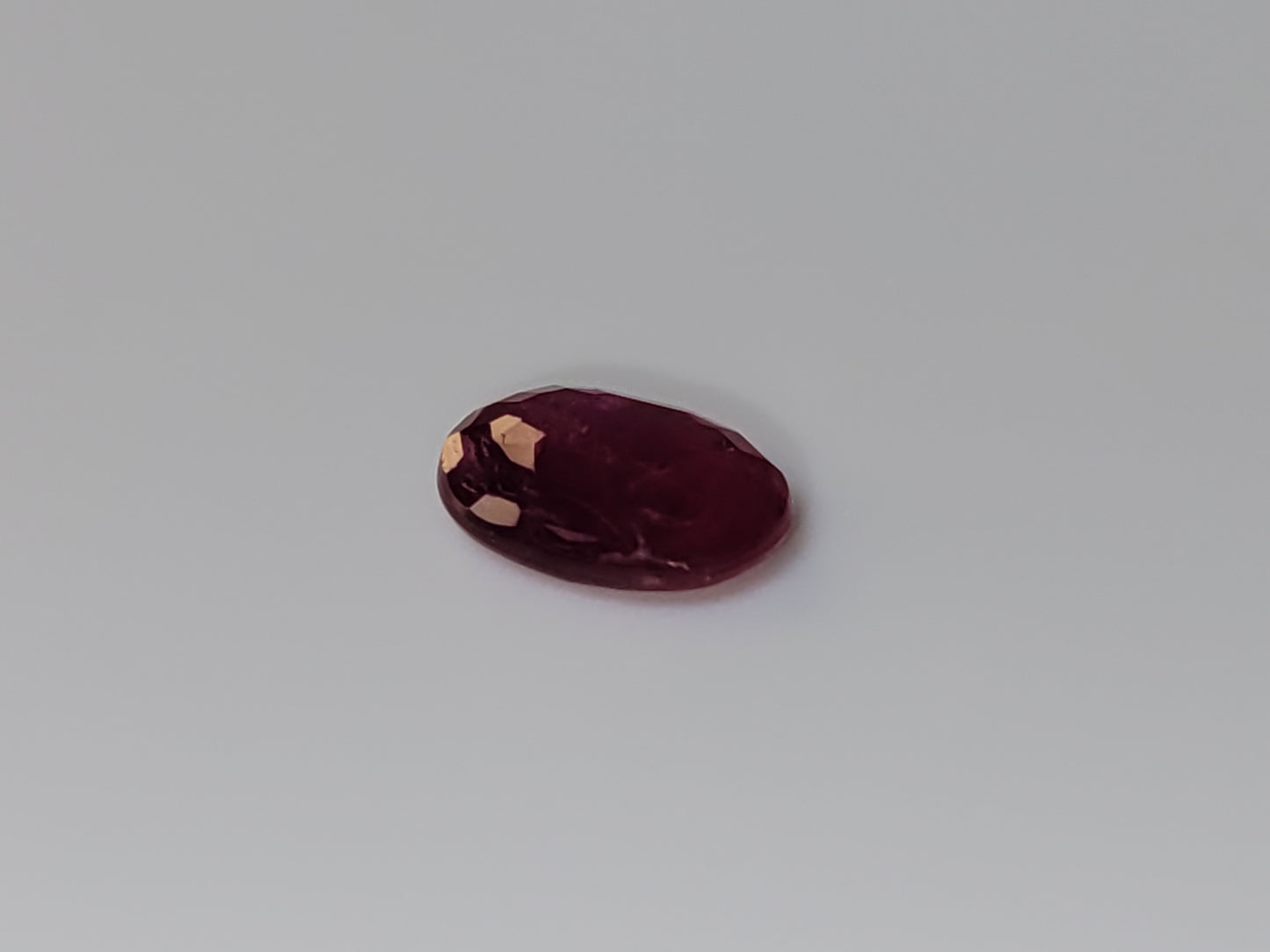 0.88 Ct. Oval-Cut Mozambique Ruby