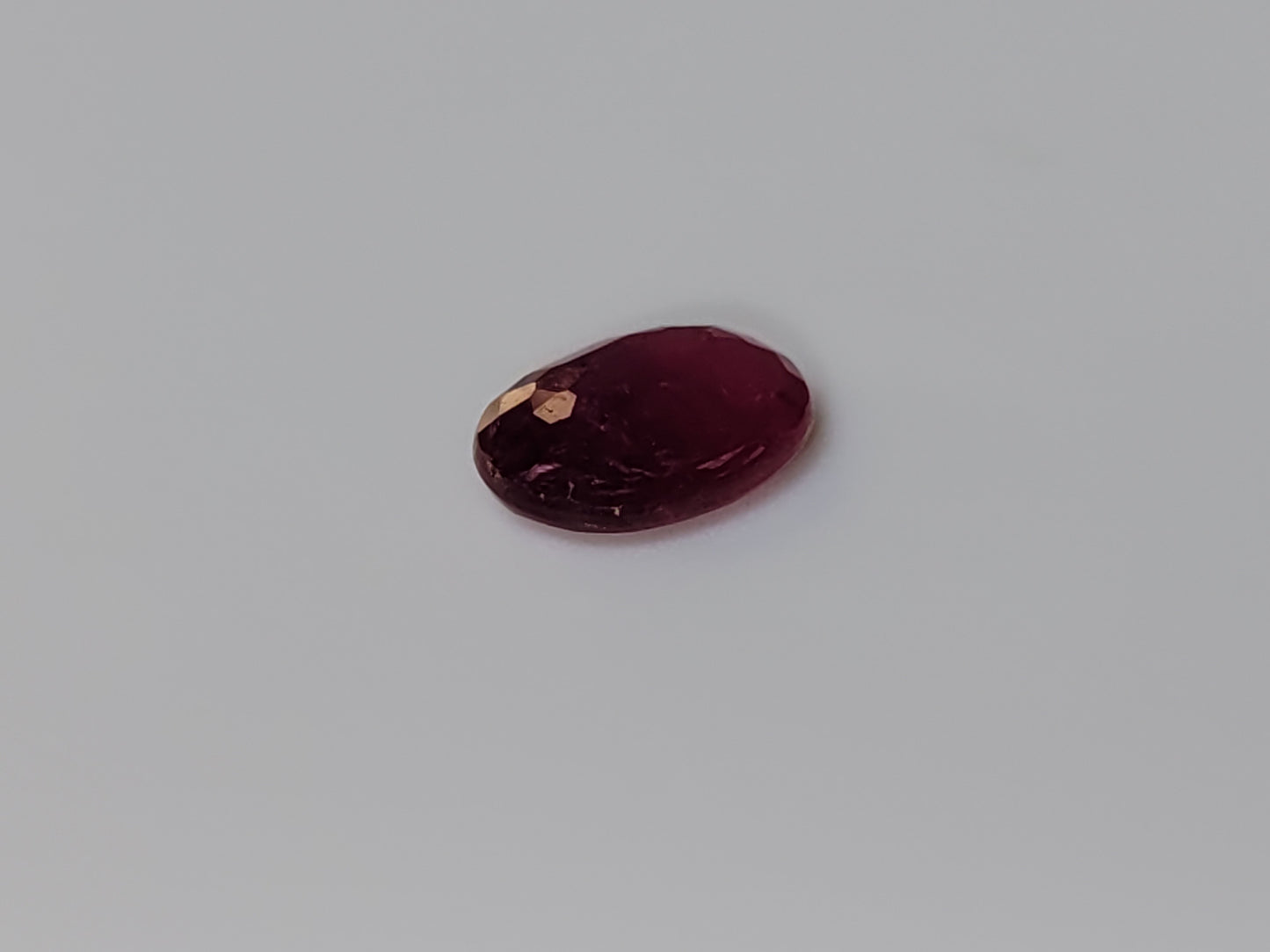 0.88 Ct. Oval-Cut Mozambique Ruby