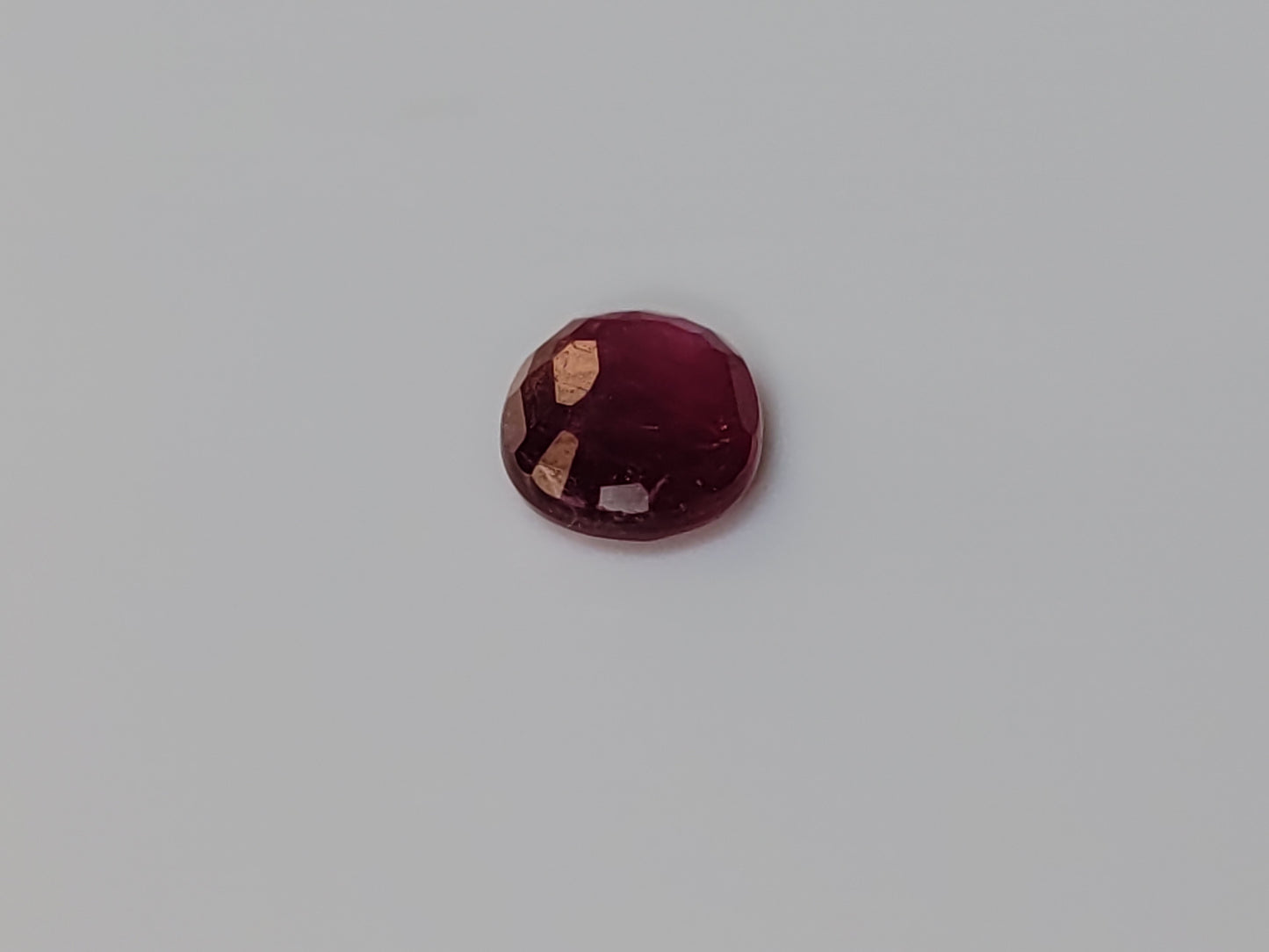 0.88 Ct. Oval-Cut Mozambique Ruby