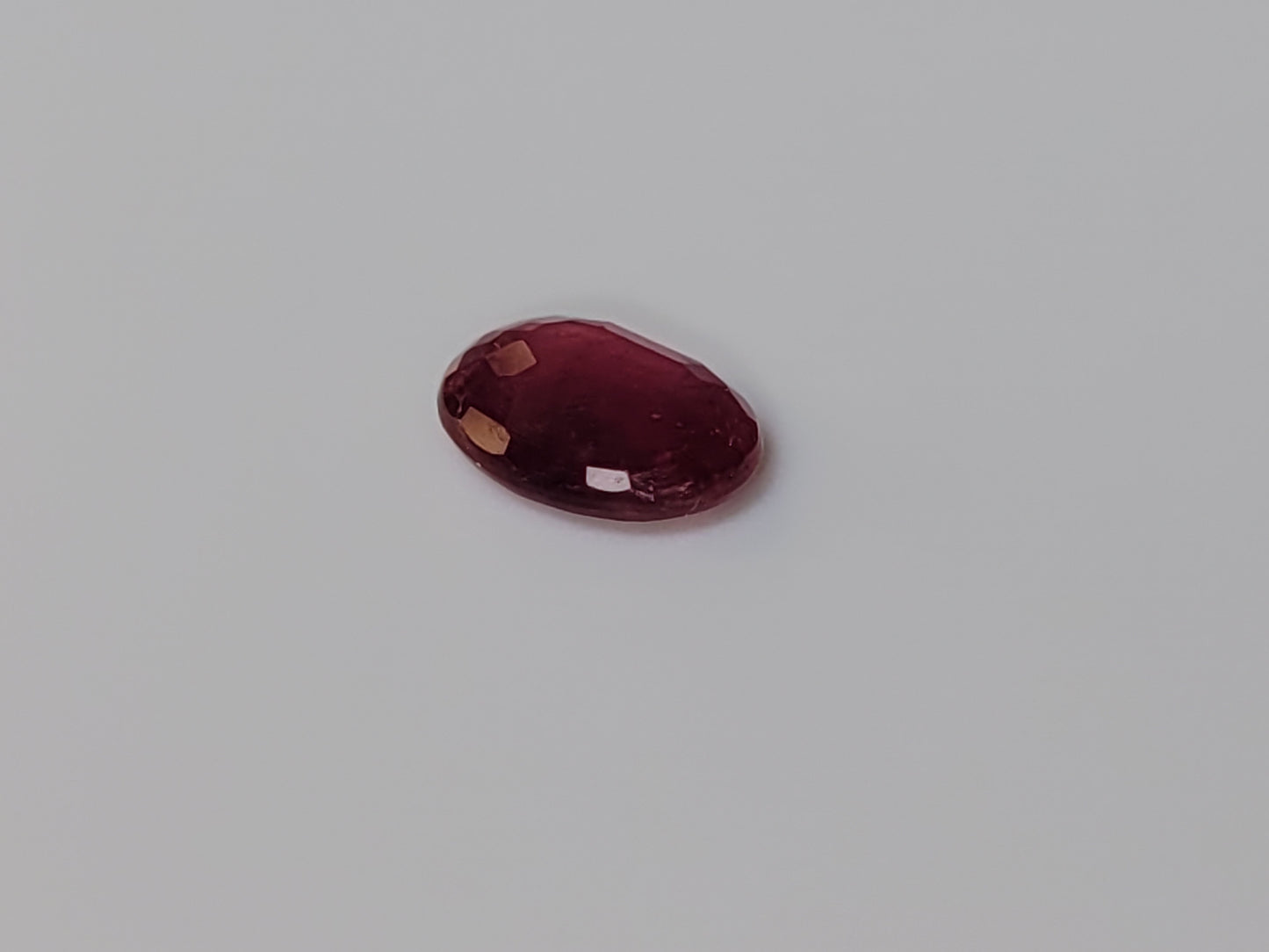 0.88 Ct. Oval-Cut Mozambique Ruby