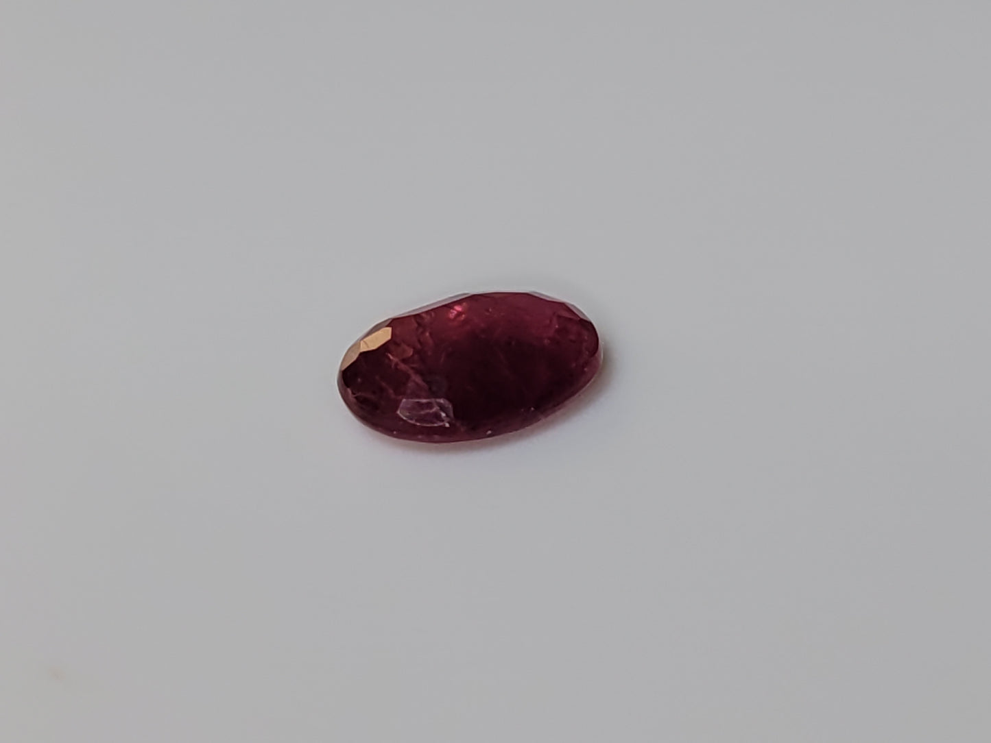 0.88 Ct. Oval-Cut Mozambique Ruby