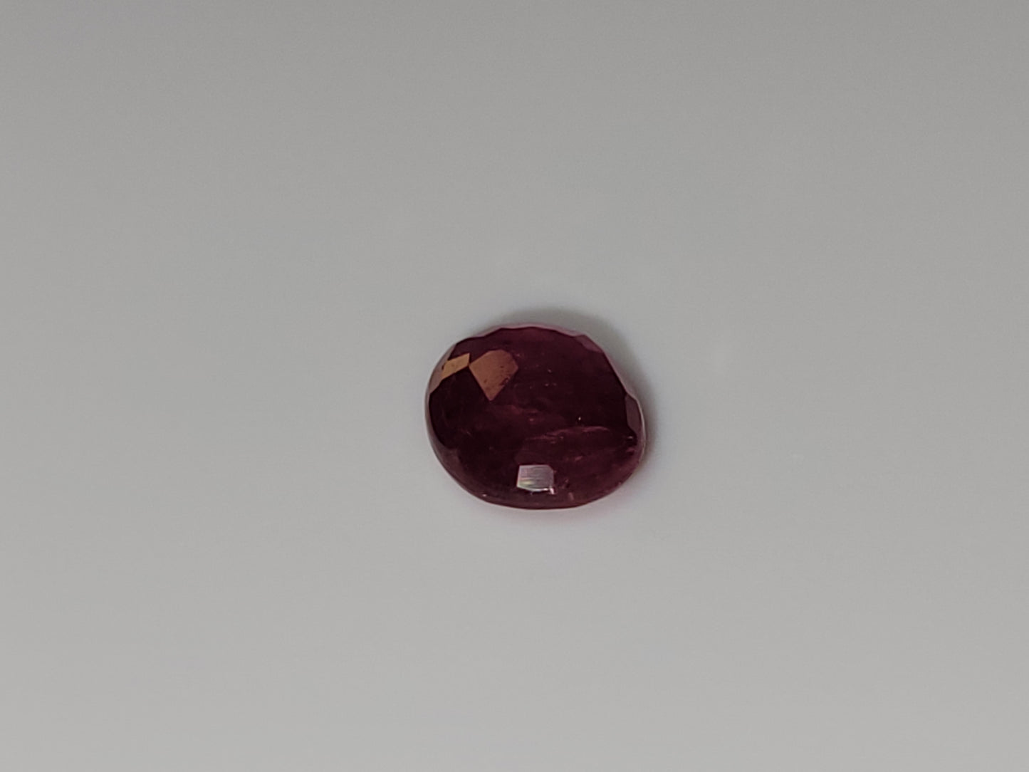 0.88 Ct. Oval-Cut Mozambique Ruby