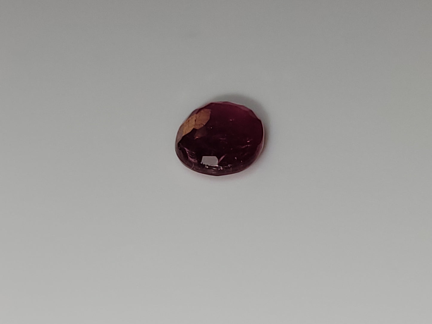 0.88 Ct. Oval-Cut Mozambique Ruby