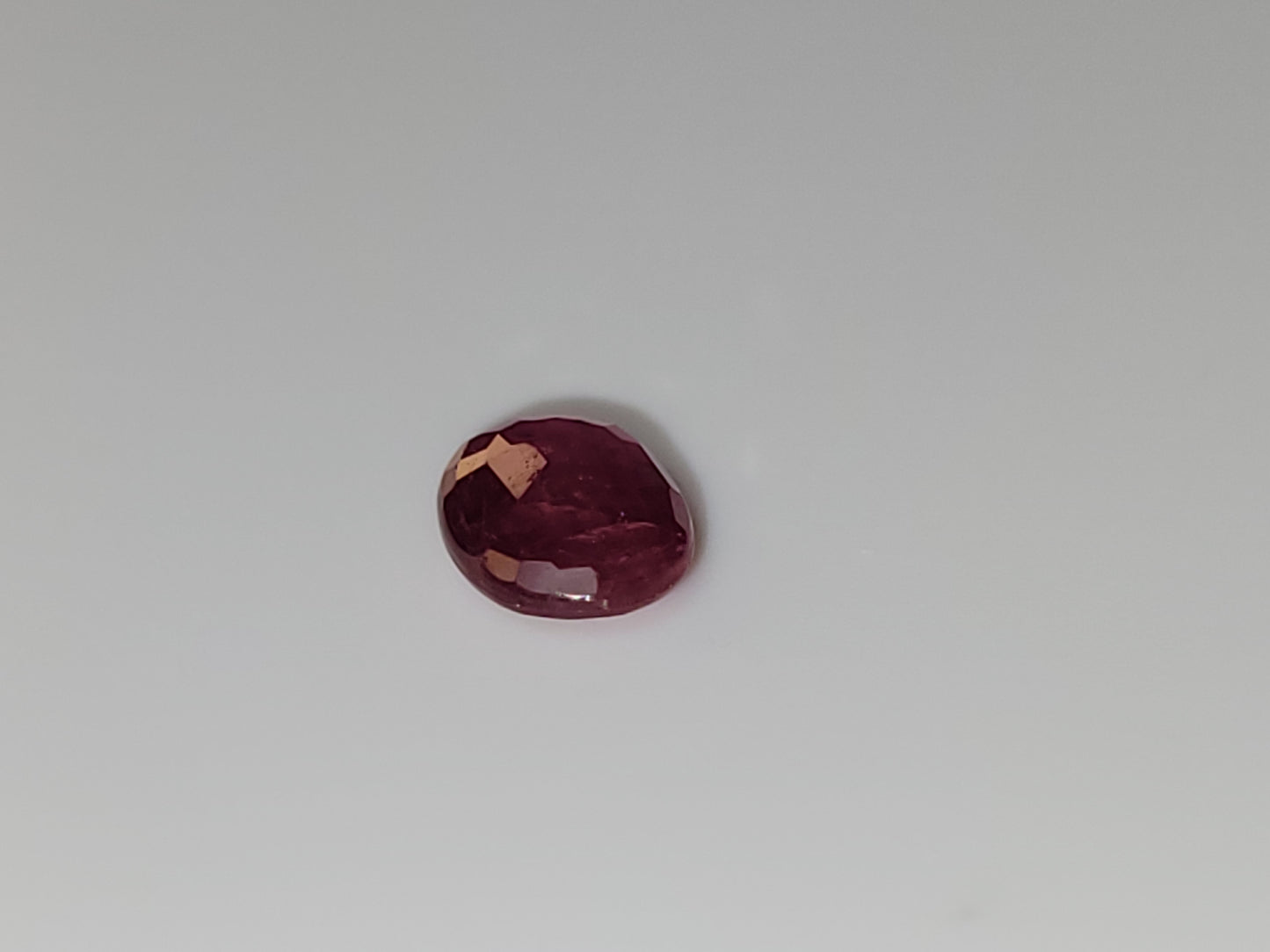 0.88 Ct. Oval-Cut Mozambique Ruby