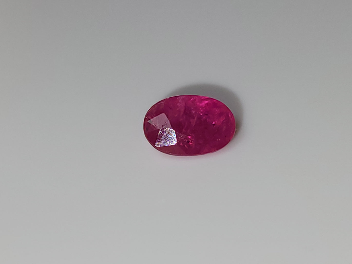 0.69 Ct. Oval-Cut Mozambique Ruby