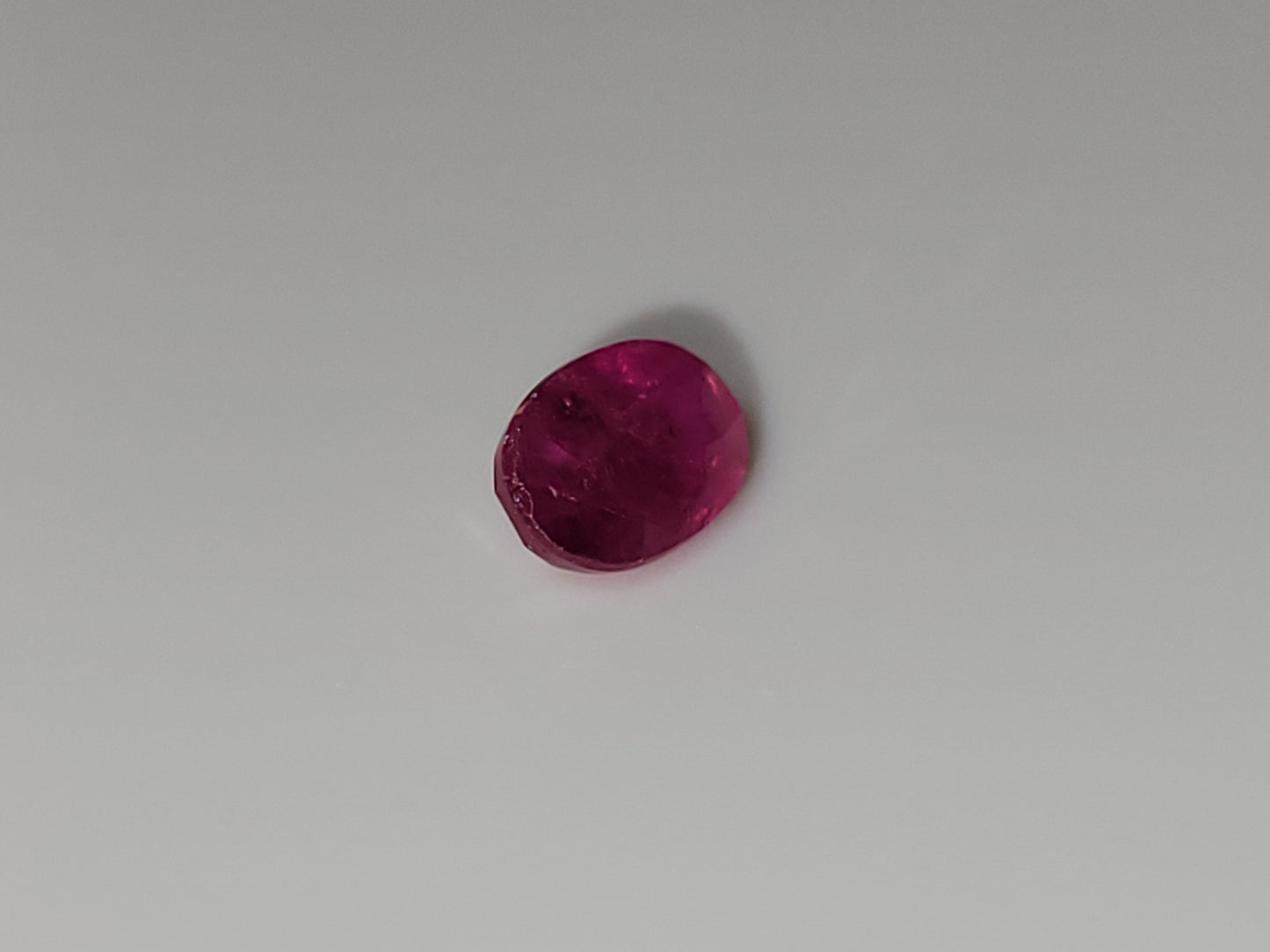 0.69 Ct. Oval-Cut Mozambique Ruby