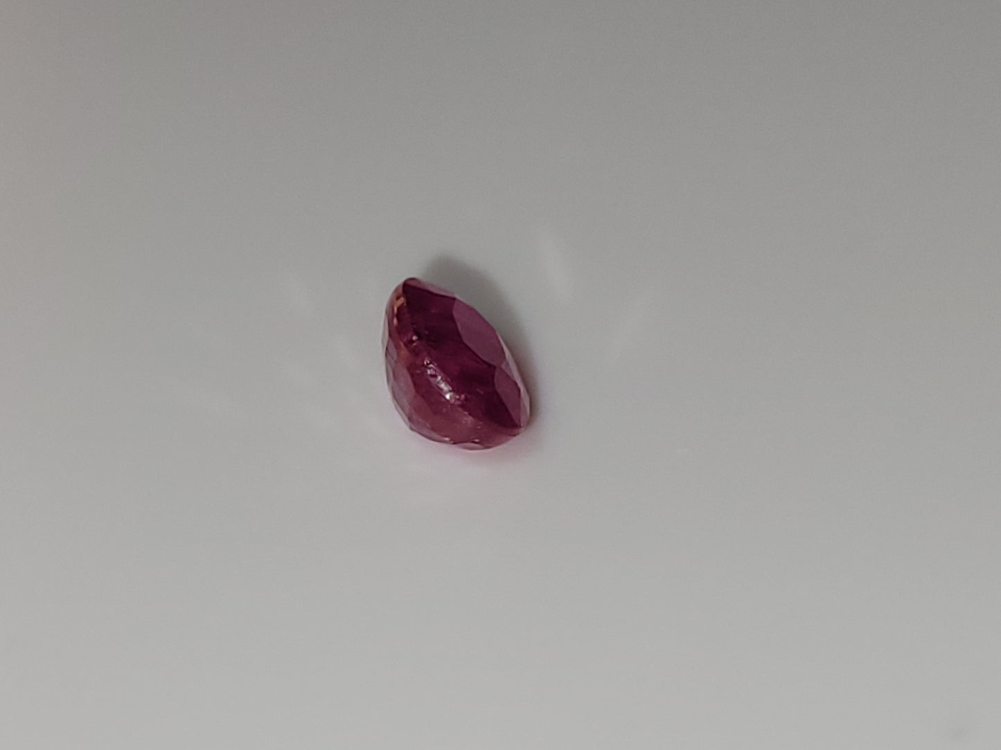 0.69 Ct. Oval-Cut Mozambique Ruby