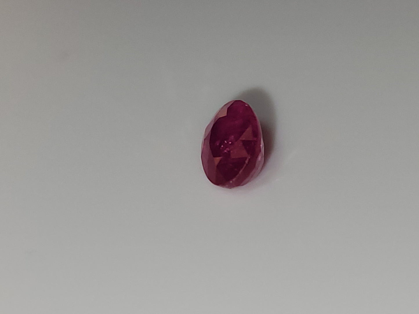 0.69 Ct. Oval-Cut Mozambique Ruby