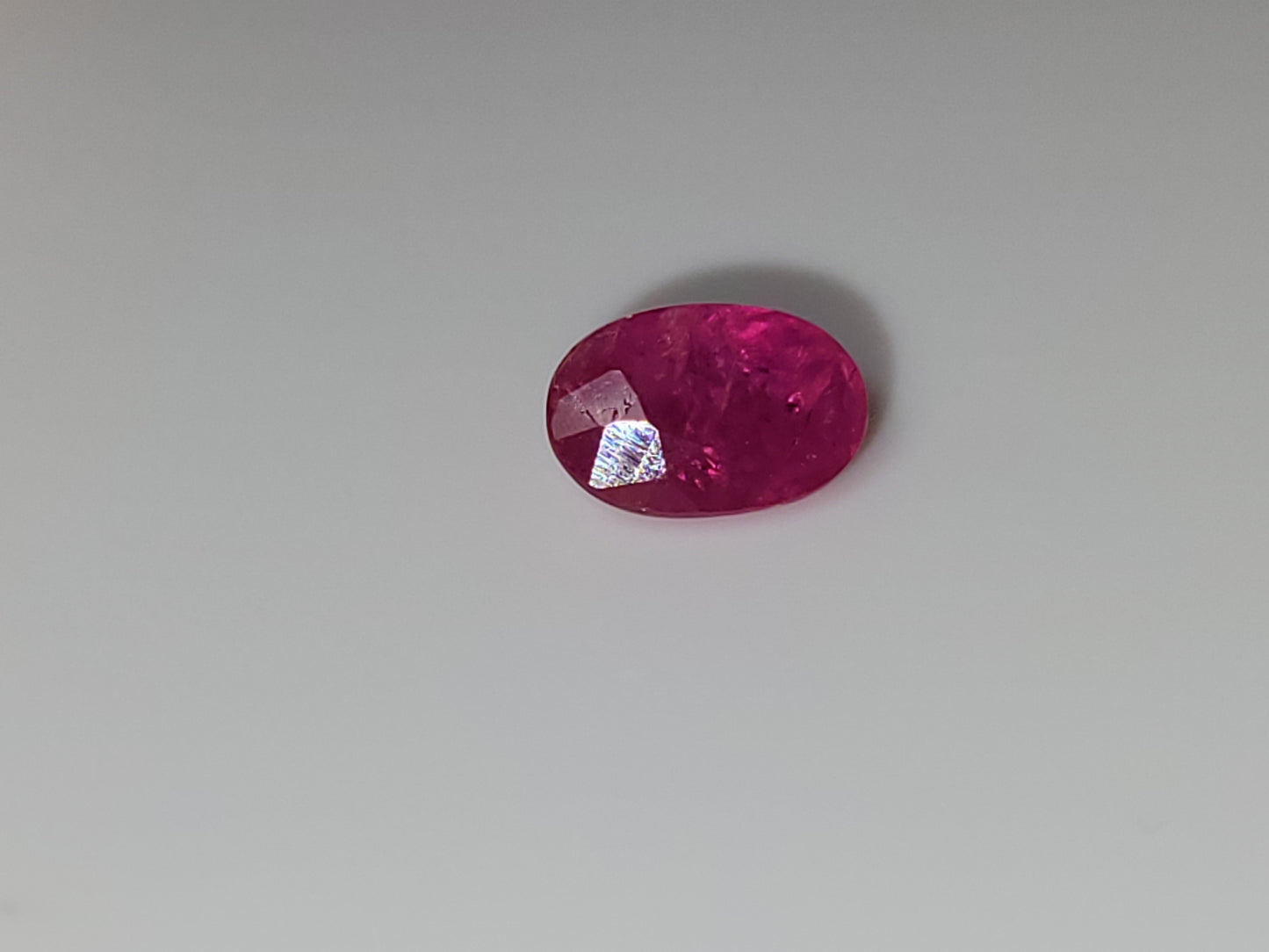 0.69 Ct. Oval-Cut Mozambique Ruby