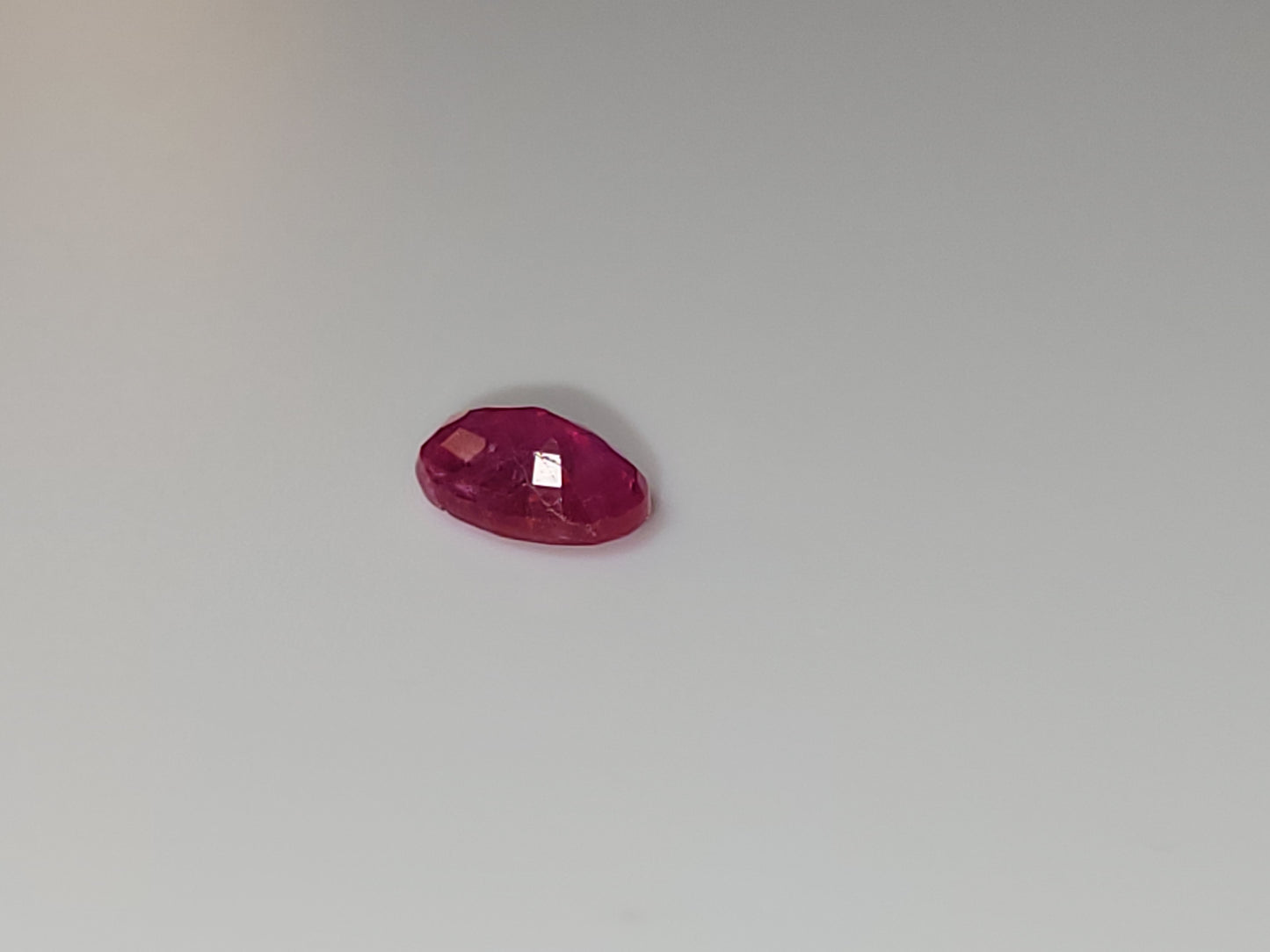 0.69 Ct. Oval-Cut Mozambique Ruby