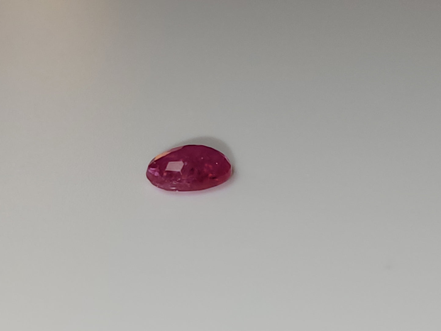 0.69 Ct. Oval-Cut Mozambique Ruby