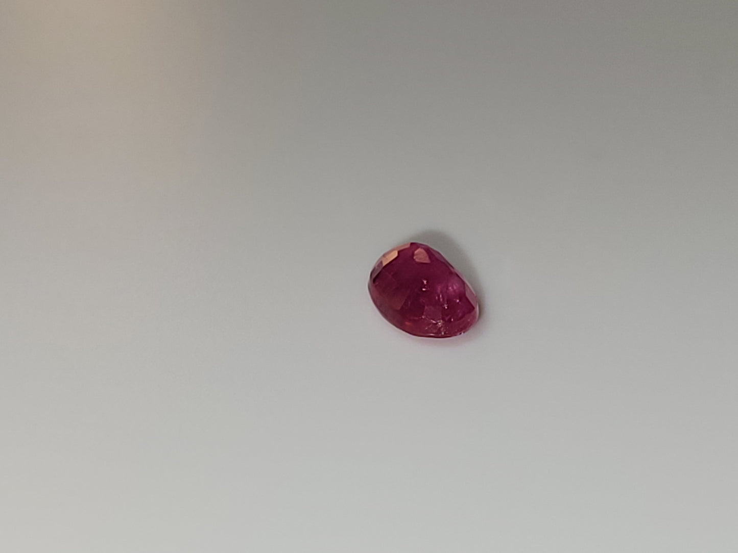 0.69 Ct. Oval-Cut Mozambique Ruby