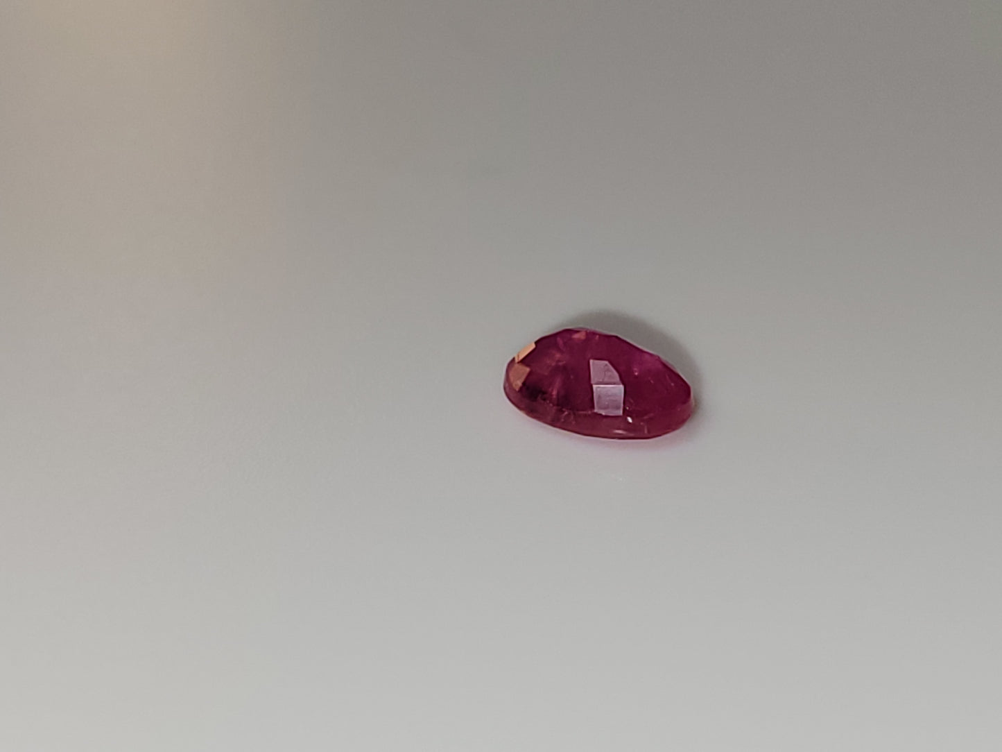 0.69 Ct. Oval-Cut Mozambique Ruby