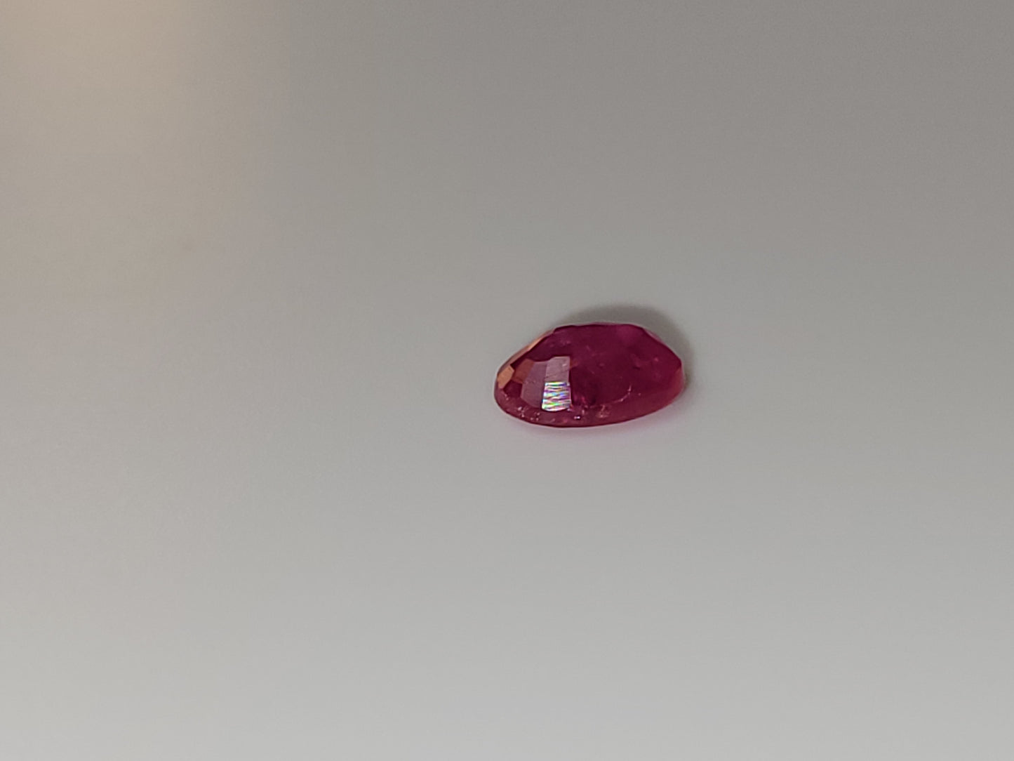 0.69 Ct. Oval-Cut Mozambique Ruby