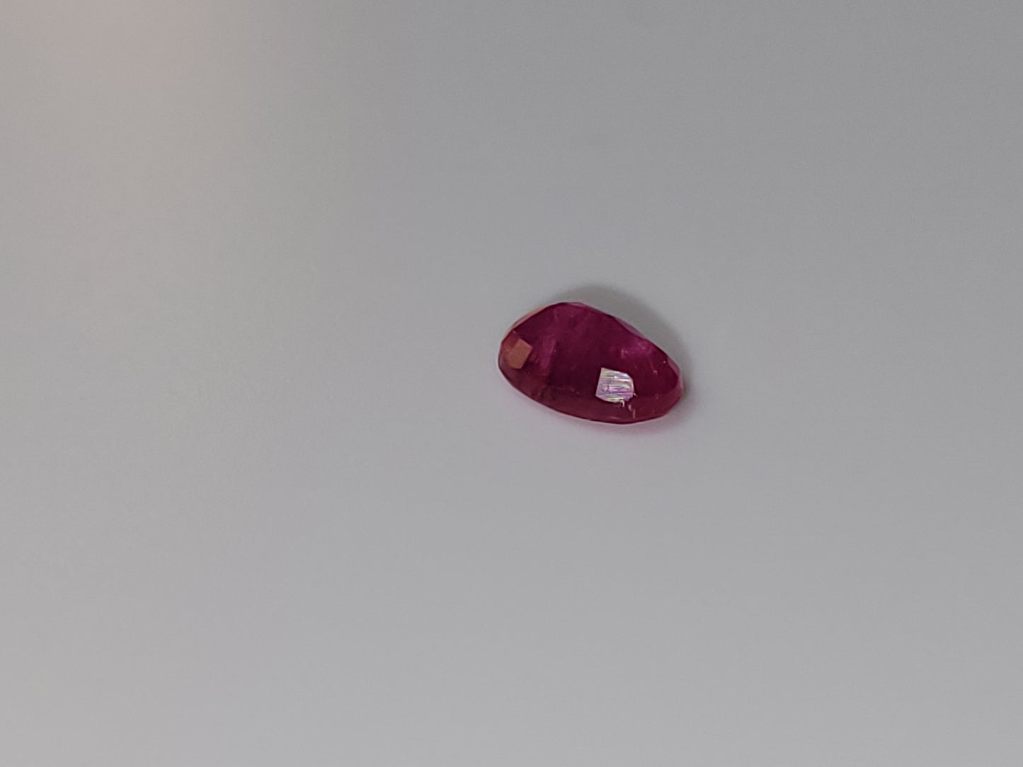 0.69 Ct. Oval-Cut Mozambique Ruby