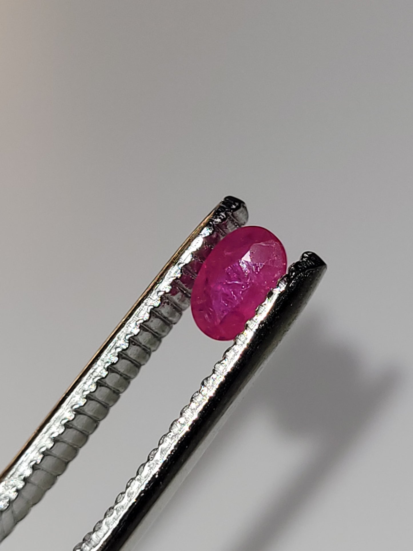 0.69 Ct. Oval-Cut Mozambique Ruby