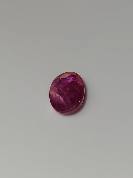 1.00 Ct. Oval-Cut Mozambique Ruby